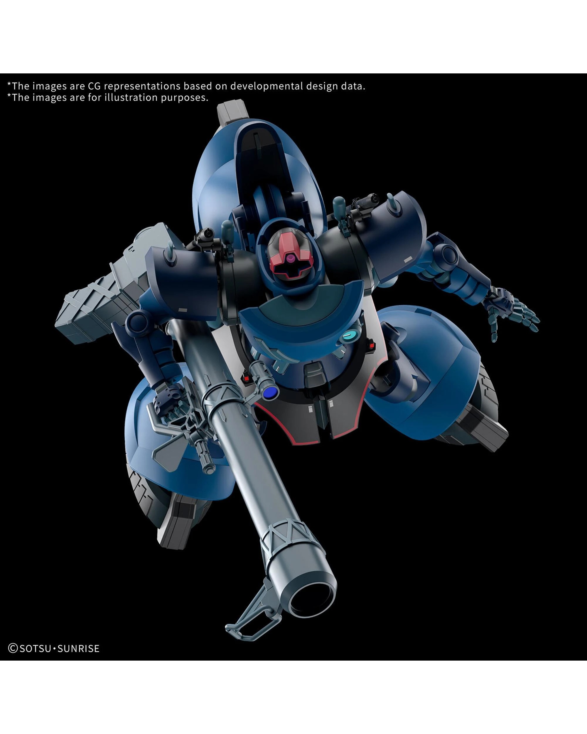 4 Bandai Gundam HG Challia's Rick Dom - GQ -  1/144 Model Kit, 4 of 5