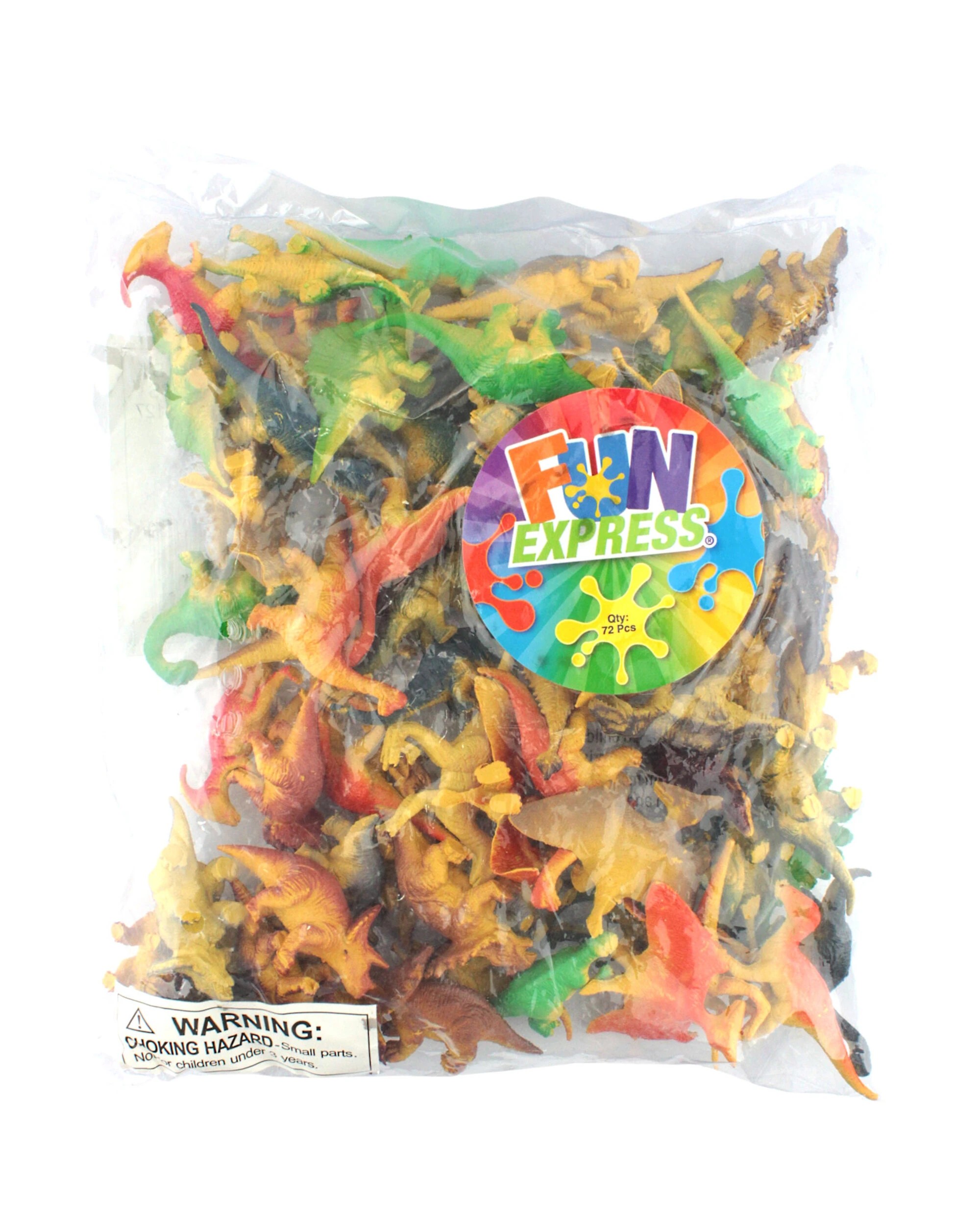 2 Partyrama Dinosaur Plastic Toys Pack of 72, 2 of 2