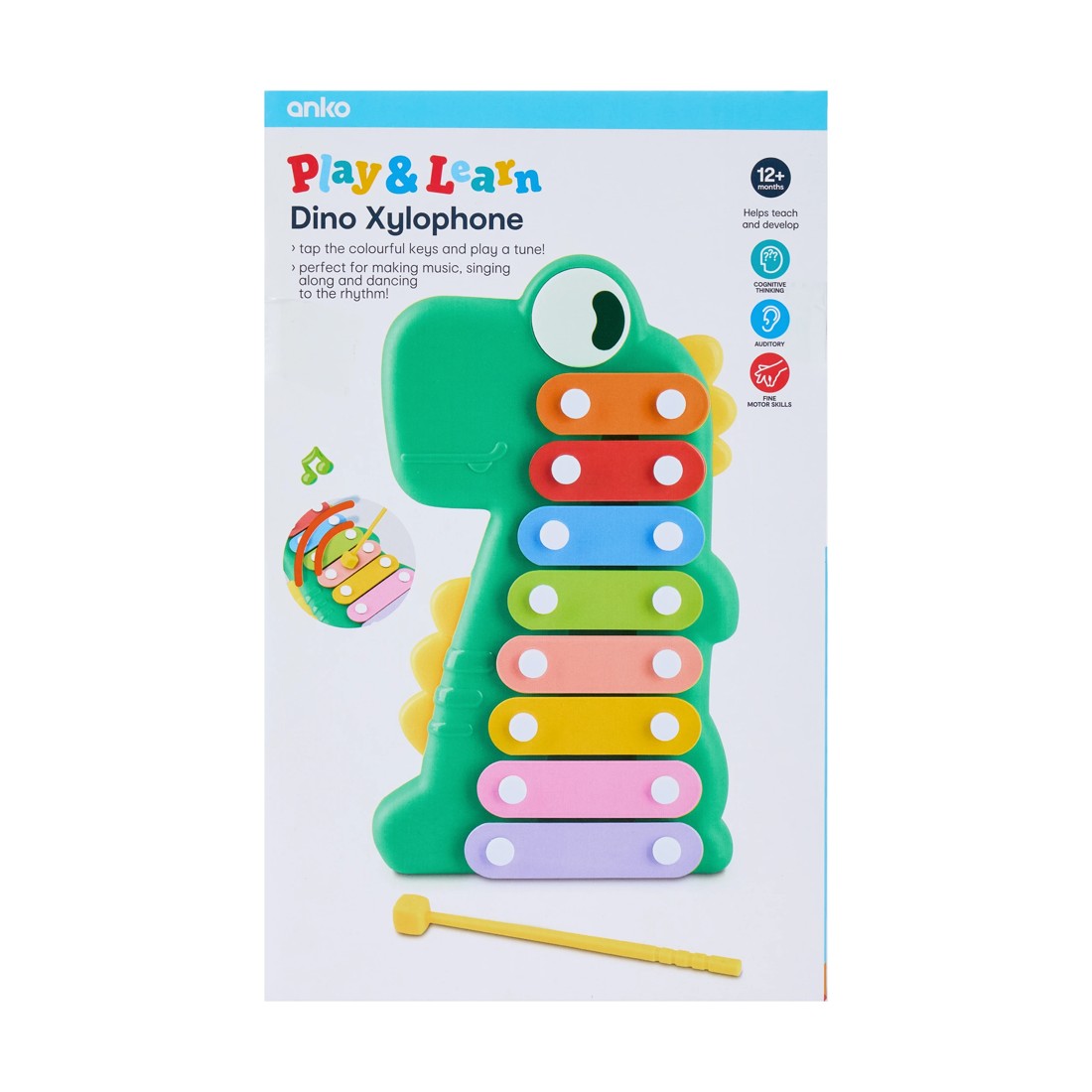 7 Play & Learn Dino Xylophone, 7 of 7