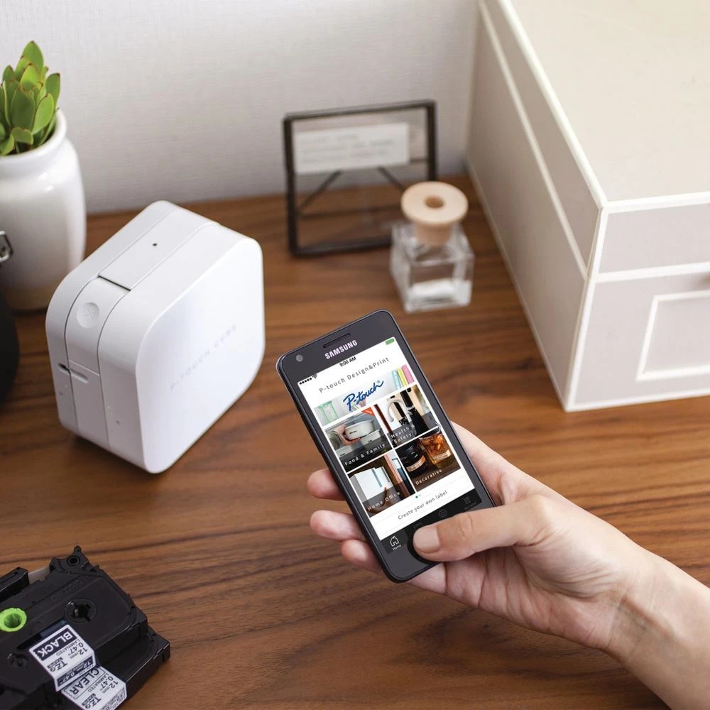 3 Brother P-touch Cube Label Maker PT-P300BT, 3 of 4