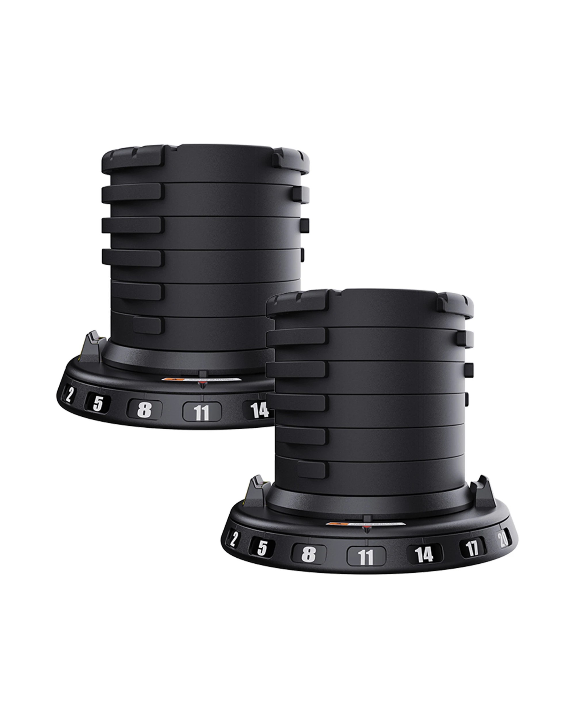 6 Powertrain 2x 40kg Adjustable Kettlebell One Hand Adjustment Weight Set, 6 of 8