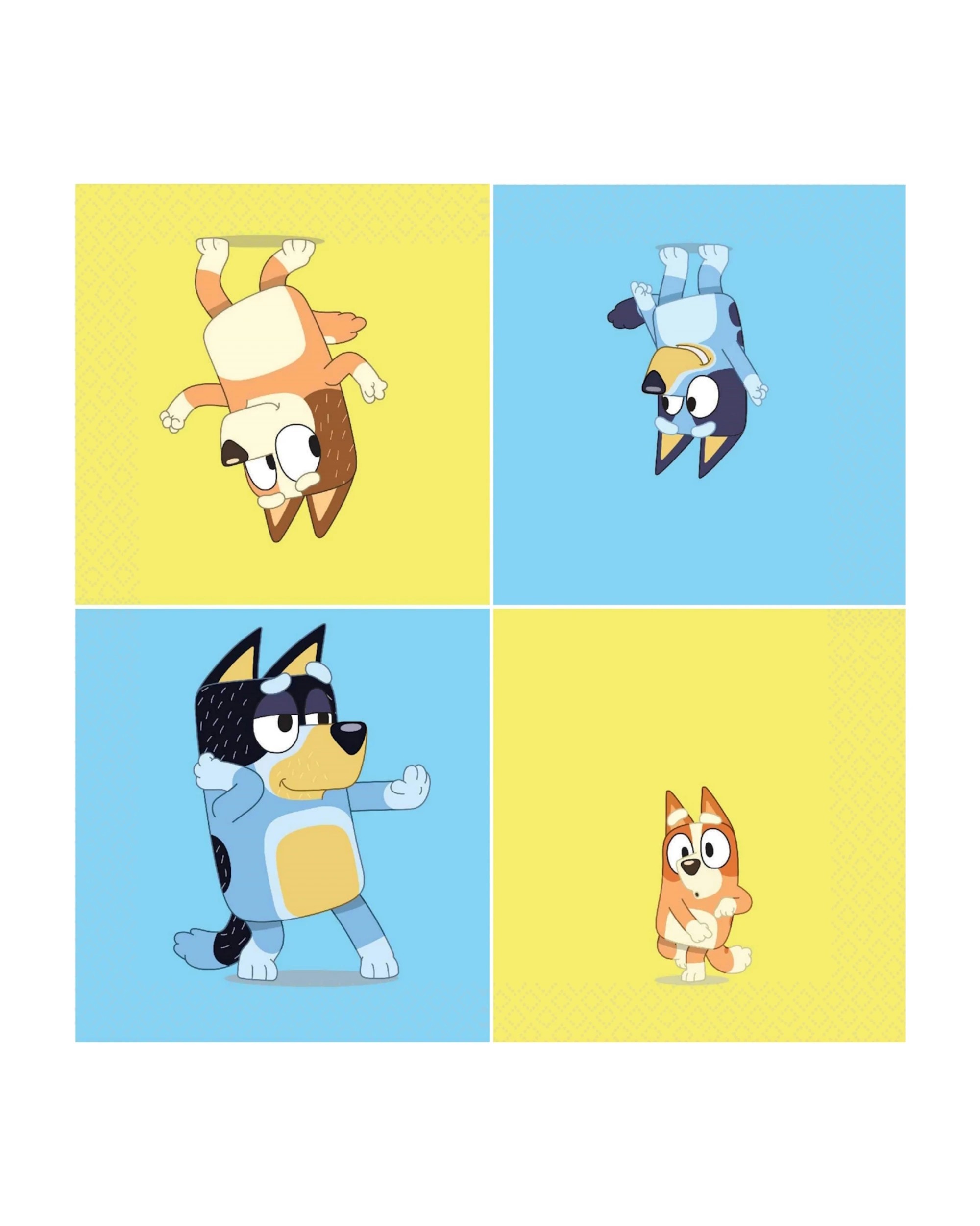 1 Bluey Bluey Small Napkins Serviettes Pack of 16, 1 of 1