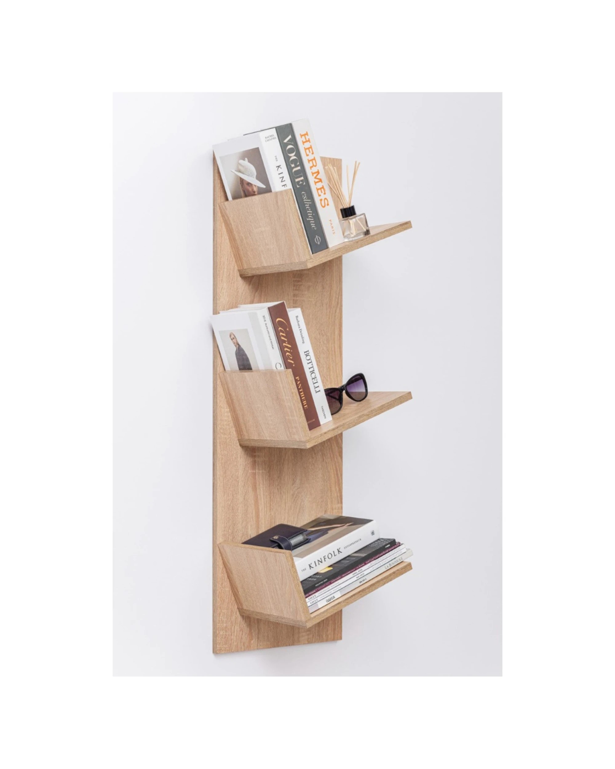 6 European Cabinetry London Display Shelf Swiss Krono Boards Oak, 6 of 7
