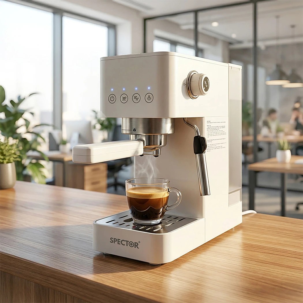 8 Spector Coffee Machines,1350W,20-Bar-Professional-Espresso-Machine, 8 of 8