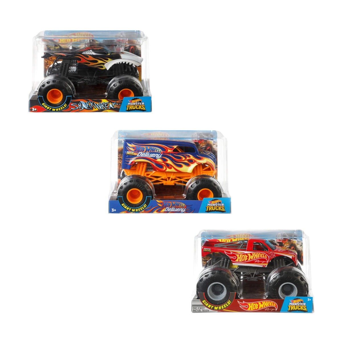 1 Hot Wheels Monster Truck 1:24 - Assorted, 1 of 4