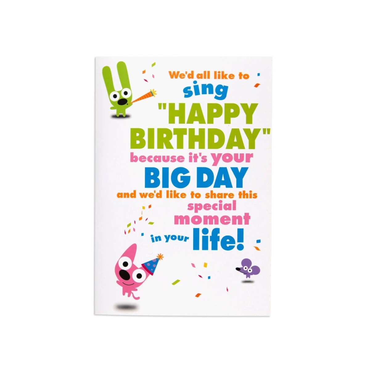 3 Hallmark Interactive Birthday Card - Hoops and Yoyo Pass the Cake, 3 of 4