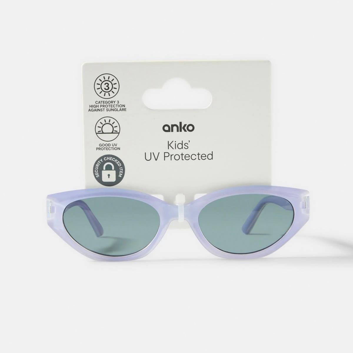5 Kids Cat Eye Sunglasses PURPLE, 5 of 5