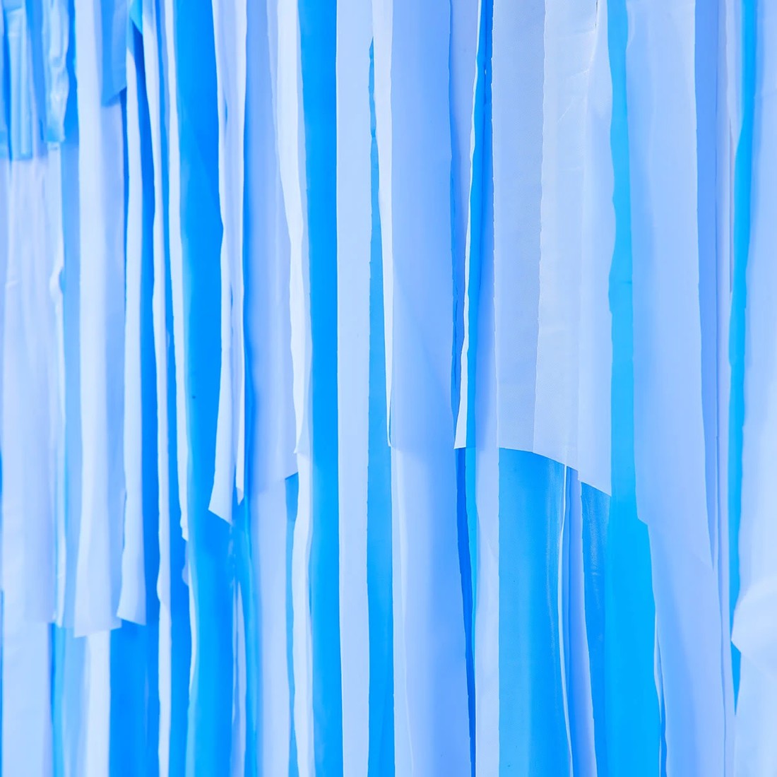 4 Blue Streamer Backdrop, 4 of 5