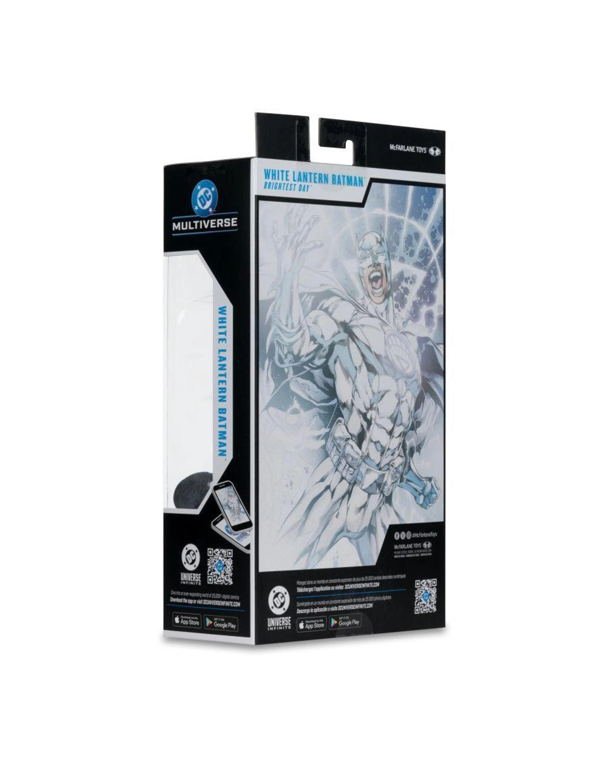 9 McFarlane DC Multiverse Brightest Day White Lantern Batman Platinum Edition 7 inch Action Figure, 9 of 9