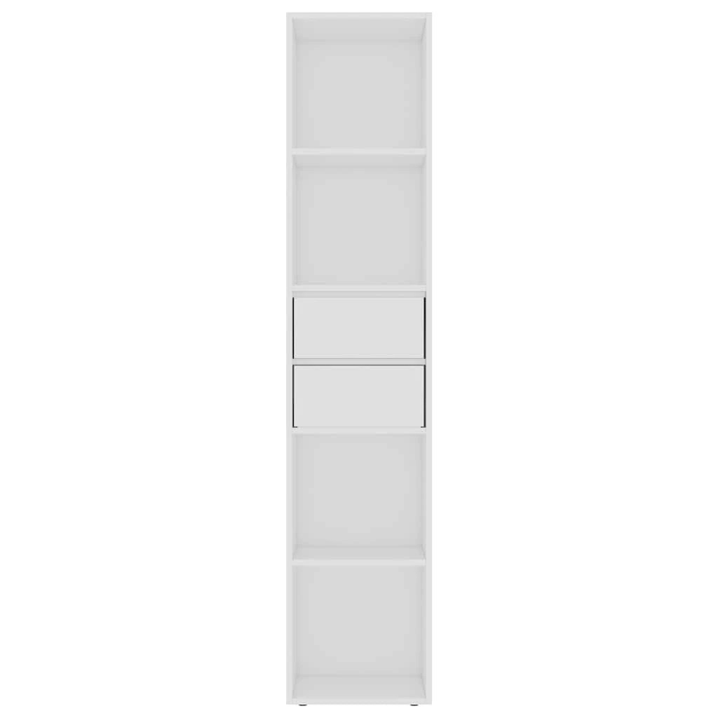 5 vidaXL Book cabinet Ample Storage - White, 5 of 9