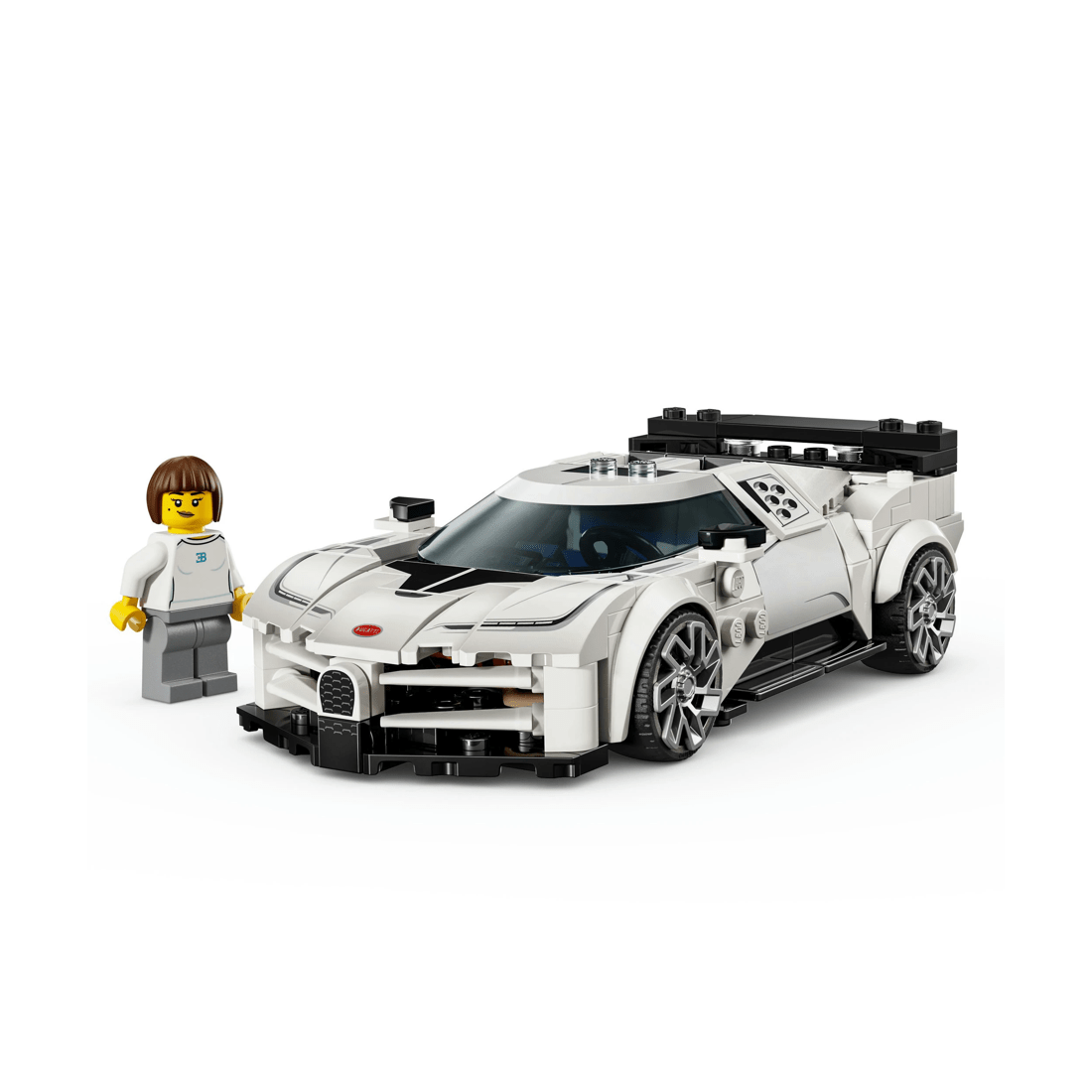 6 LEGO Speed Champions Bugatti Centodieci Hyper Sports Car 77240, 6 of 10
