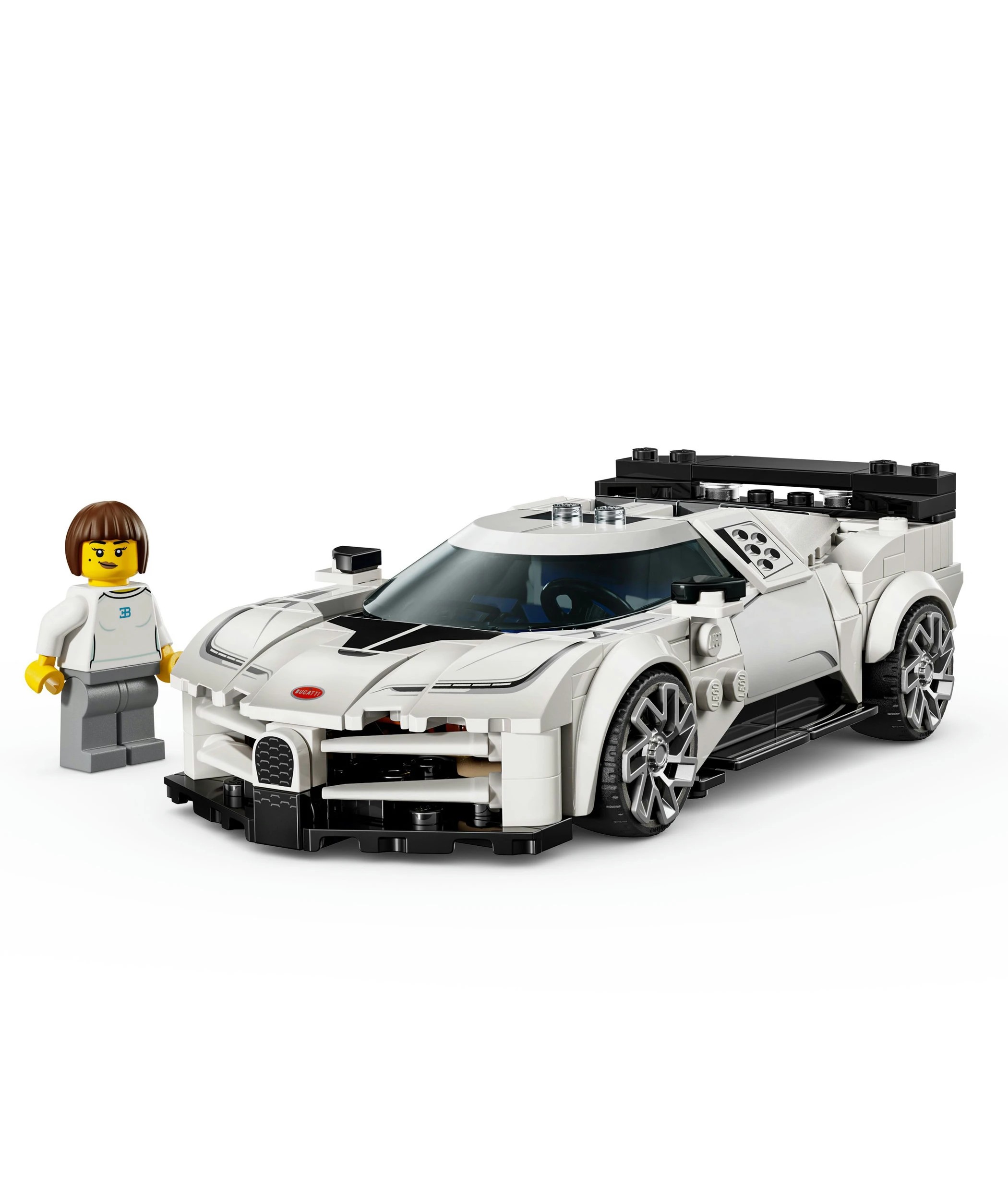 6 LEGO Speed Champions Bugatti Centodieci Hyper Sports Car 77240, 6 of 10
