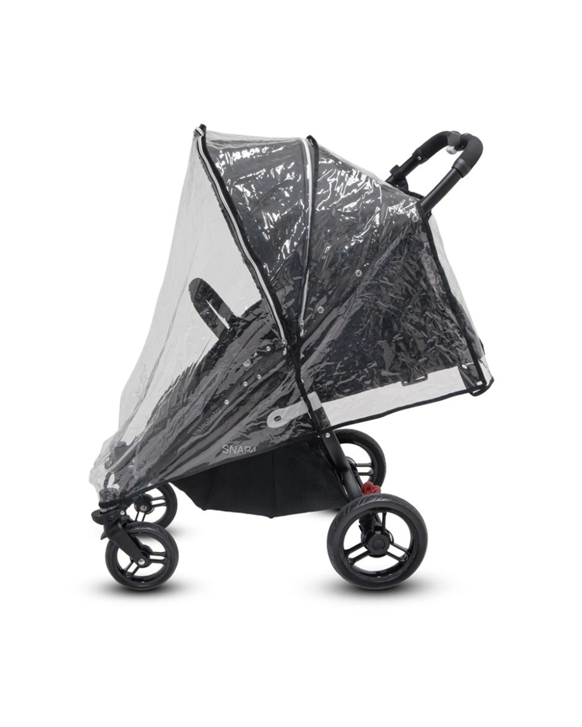 2 ValcoBaby Stroller Pram Wind Rain Cover PVC Zip For Snap Snap-4 Trend Trend - Clear, 2 of 3