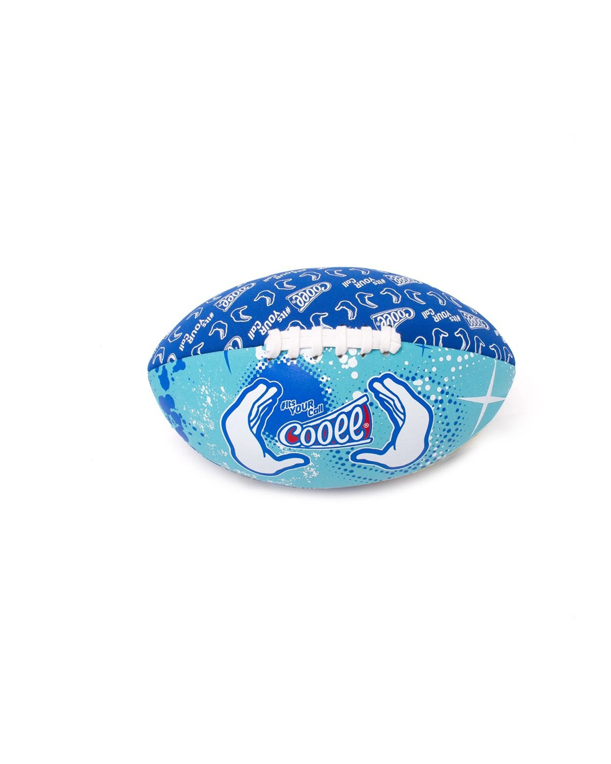 2 Cooee 2pc Football Kids Family Outdoor Play Toys 11in - Blue, 2 of 2