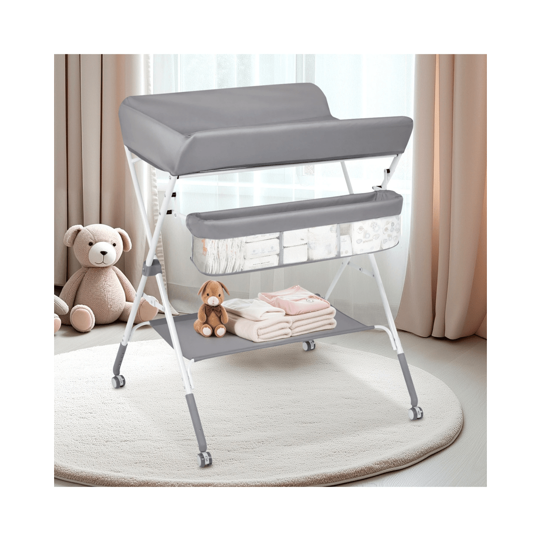 9 Advwin Changing Table Nursery Furniture, 9 of 9