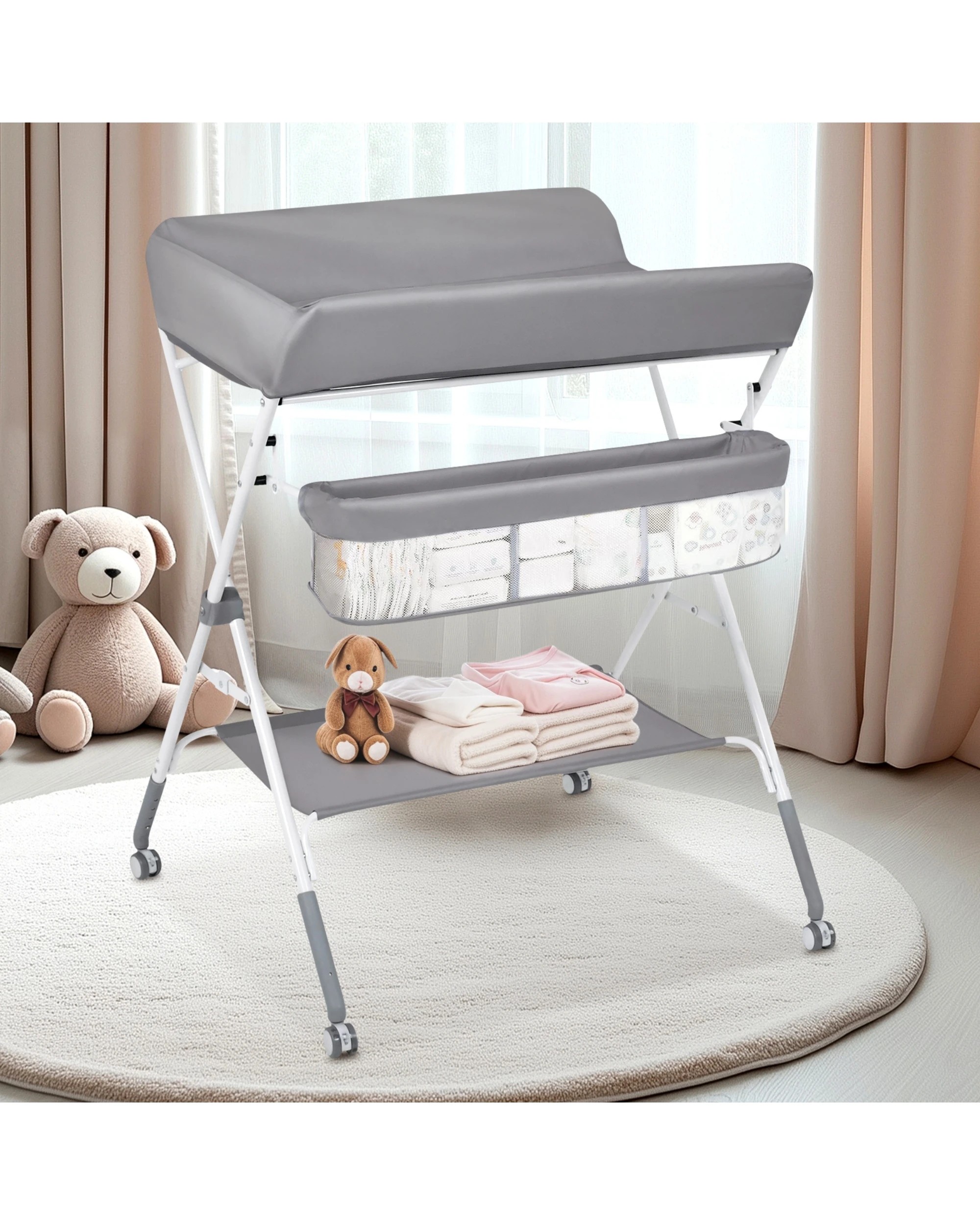 9 Advwin Changing Table Nursery Furniture, 9 of 9
