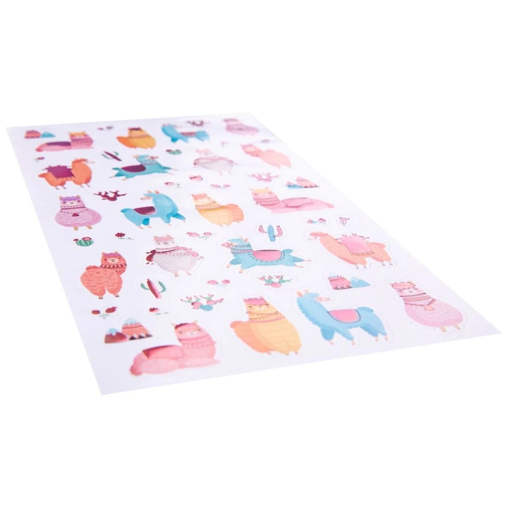 3 Learning Can Be Fun Llama Love Holographic Stickers, 3 of 3