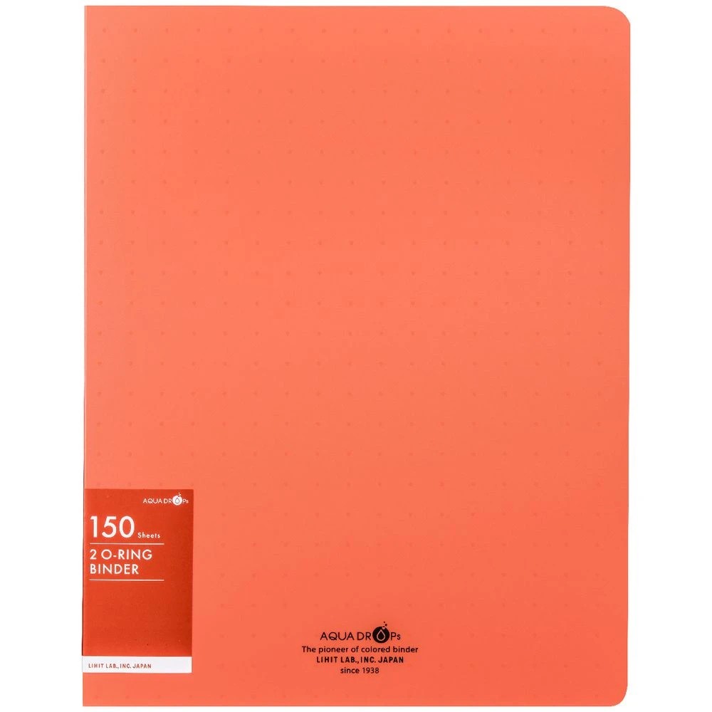 2 Aqua Drops A4 Twist Binder 2-O 18mm Vivid Red, 2 of 4