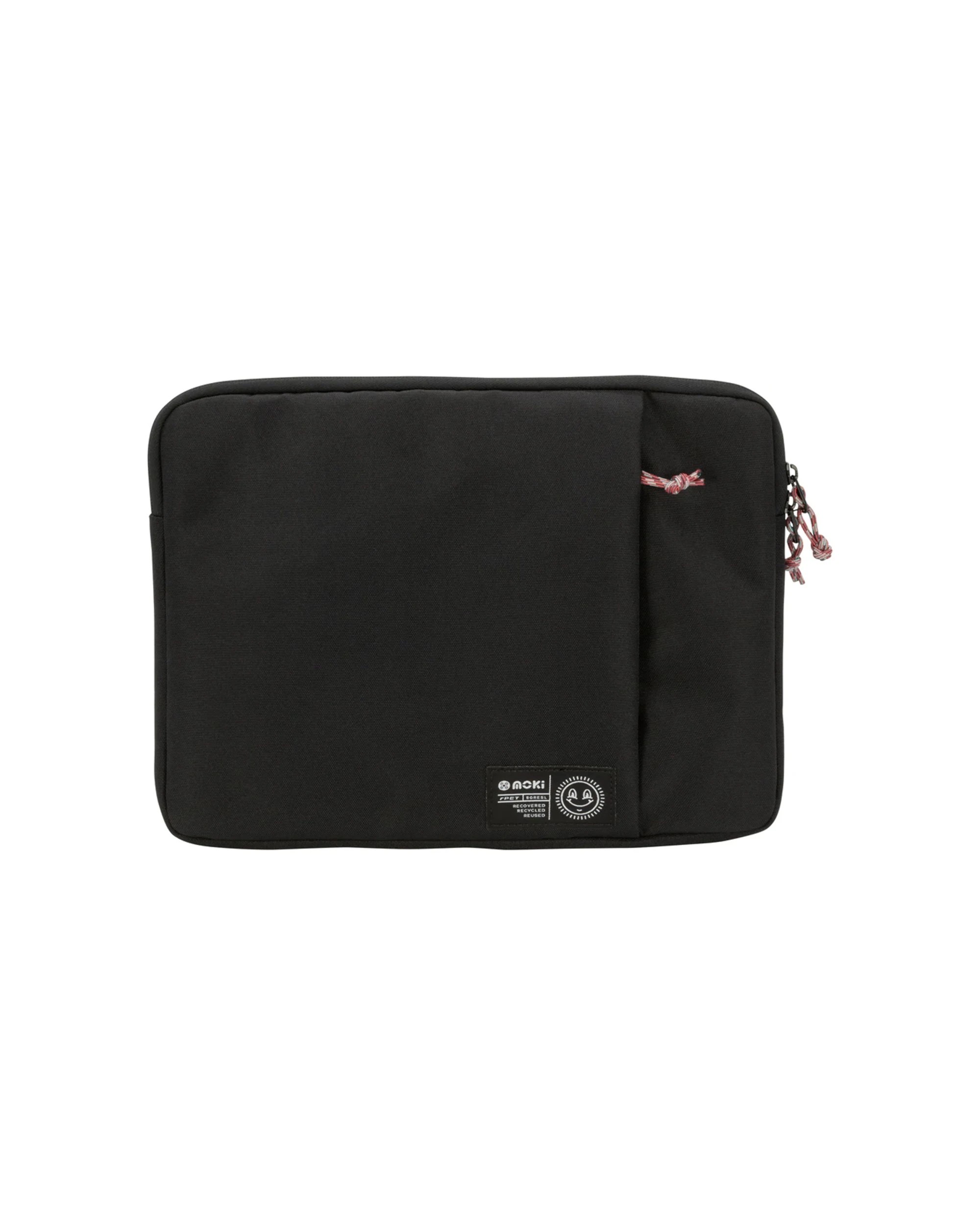 2 Moki rPET Series Laptop Sleeve 13in Laptop rPET Material 2 Compartments - Black, 2 of 6