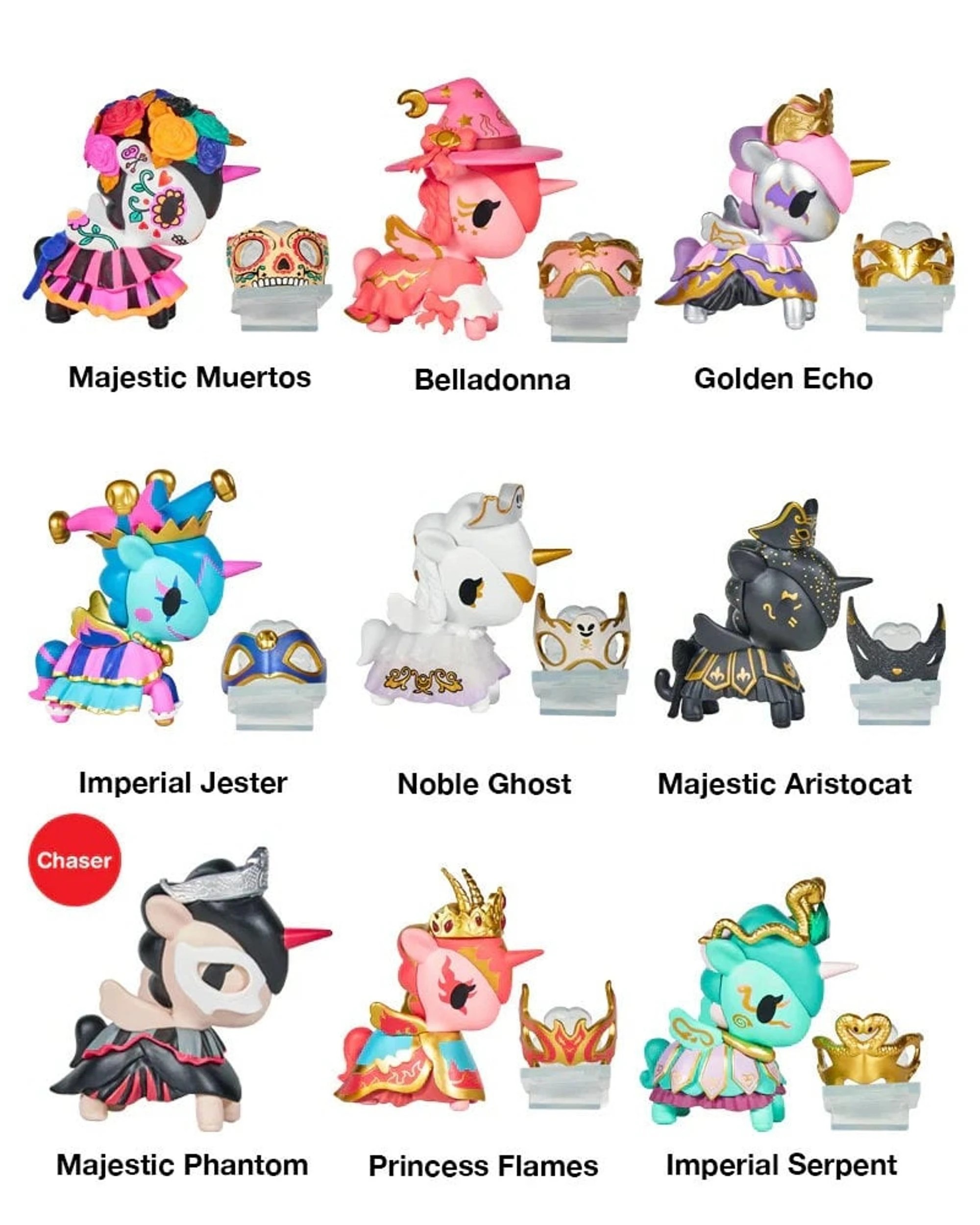 2 Tokidoki Unicorno After Dark Masquerade Blind Box, 2 of 9
