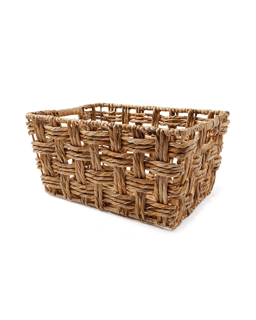 Rectangle Tapered Paper Rope Basket - Natural