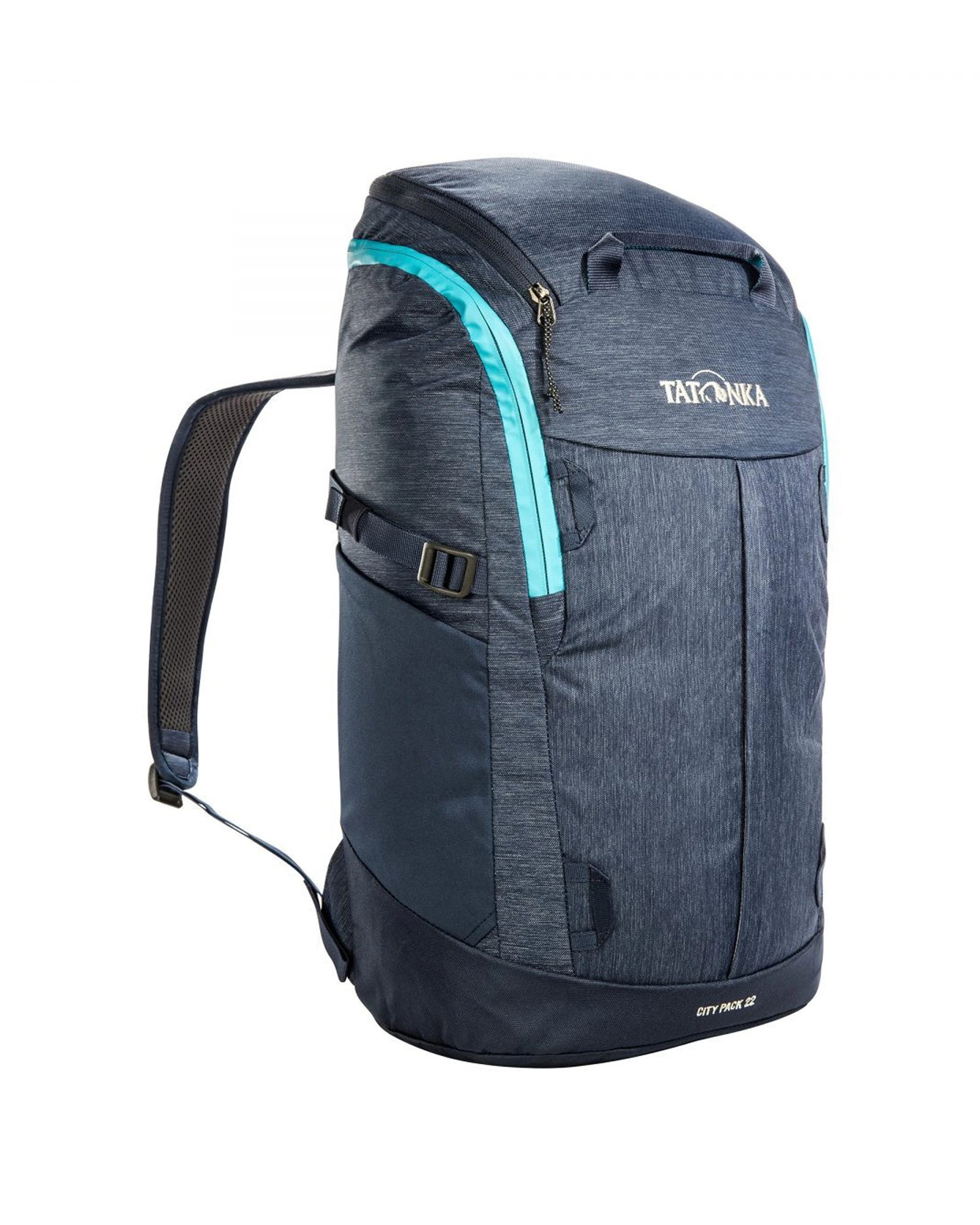 1 Tatonka City Pack 22L Backpack 15.4 Inch Laptop Compartment 3D Opening - Blue, 1 of 4