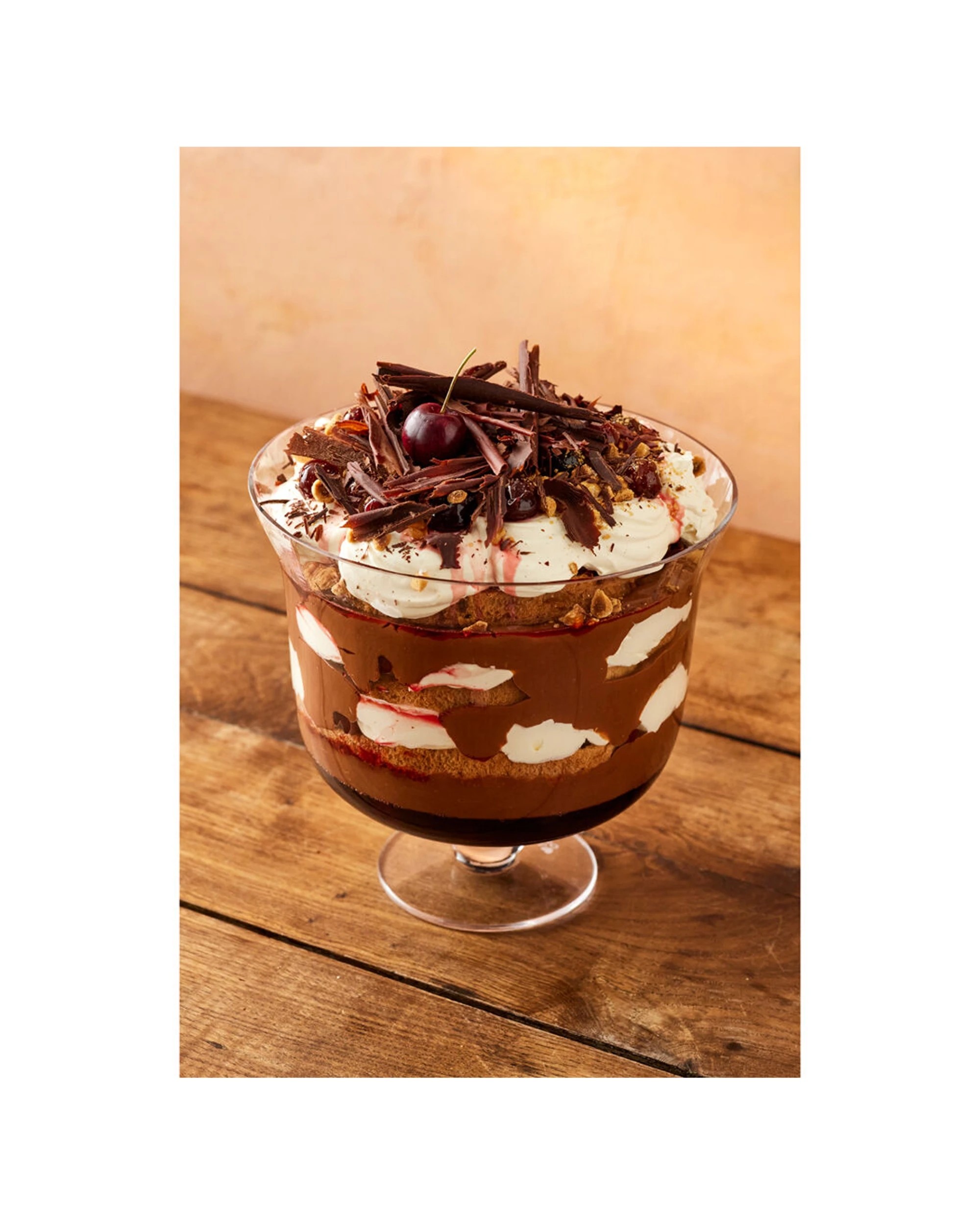 3 Jamie Oliver Big Love Showstopper Glass Serving Bowl Trifle Dish 22cm - Clear, 3 of 6