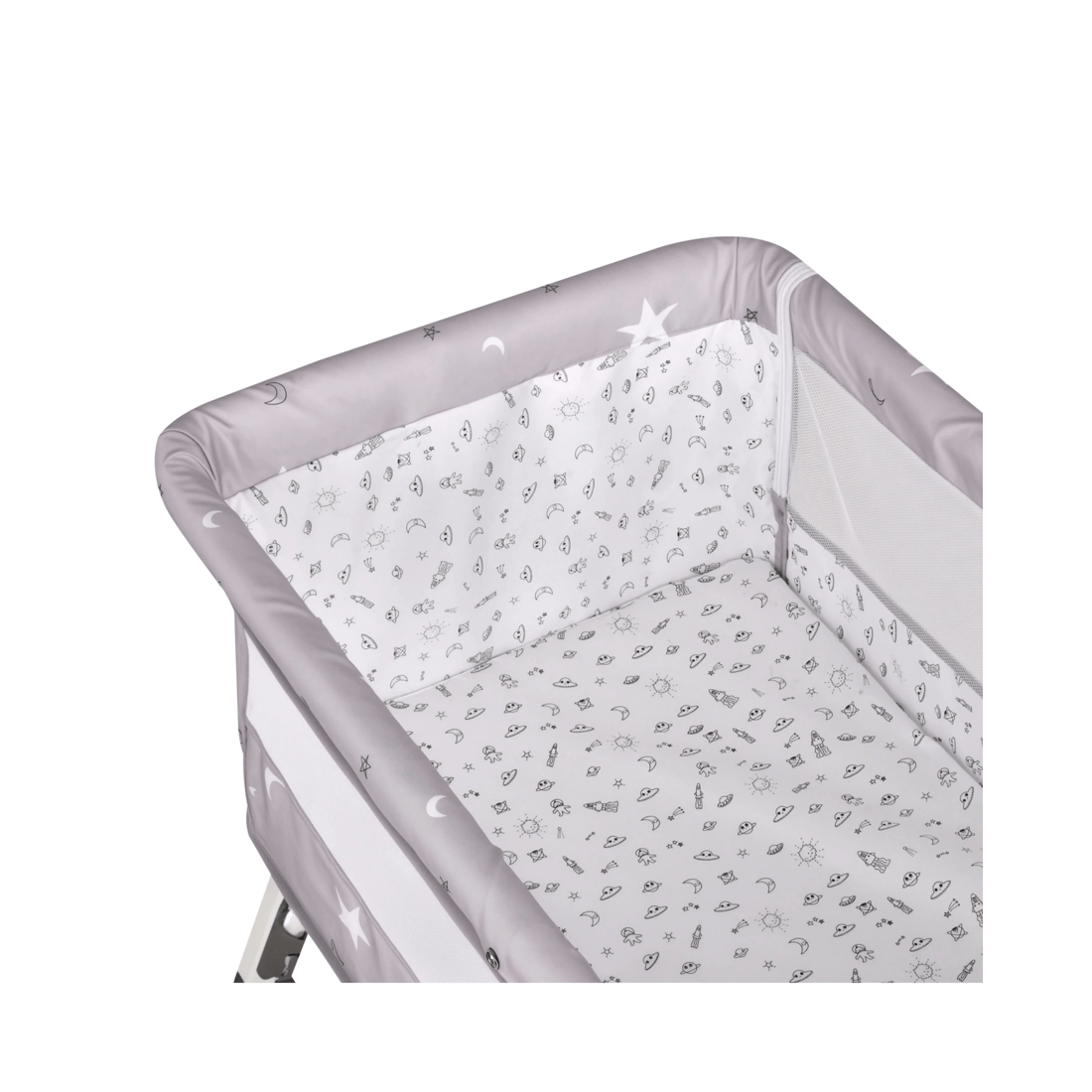 9 Advwin 3 in 1 Baby Bassinets Bedside Crib with Mattress 6 Height Adjustable Bedside Bassinet for Newborn, 9 of 9