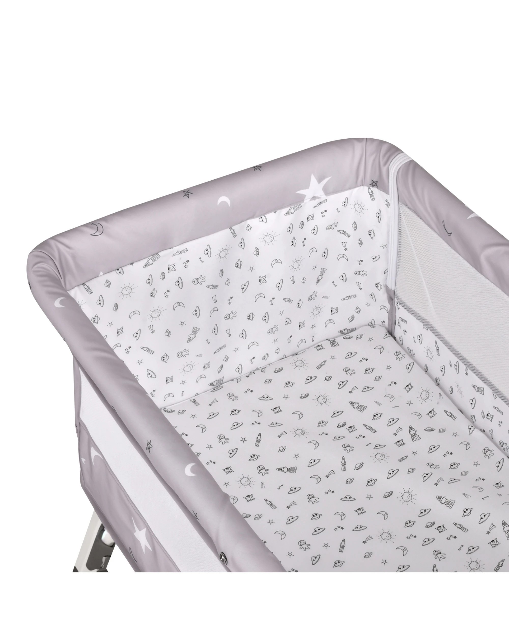 9 Advwin 3 in 1 Baby Bassinets Bedside Crib with Mattress 6 Height Adjustable Bedside Bassinet for Newborn, 9 of 9