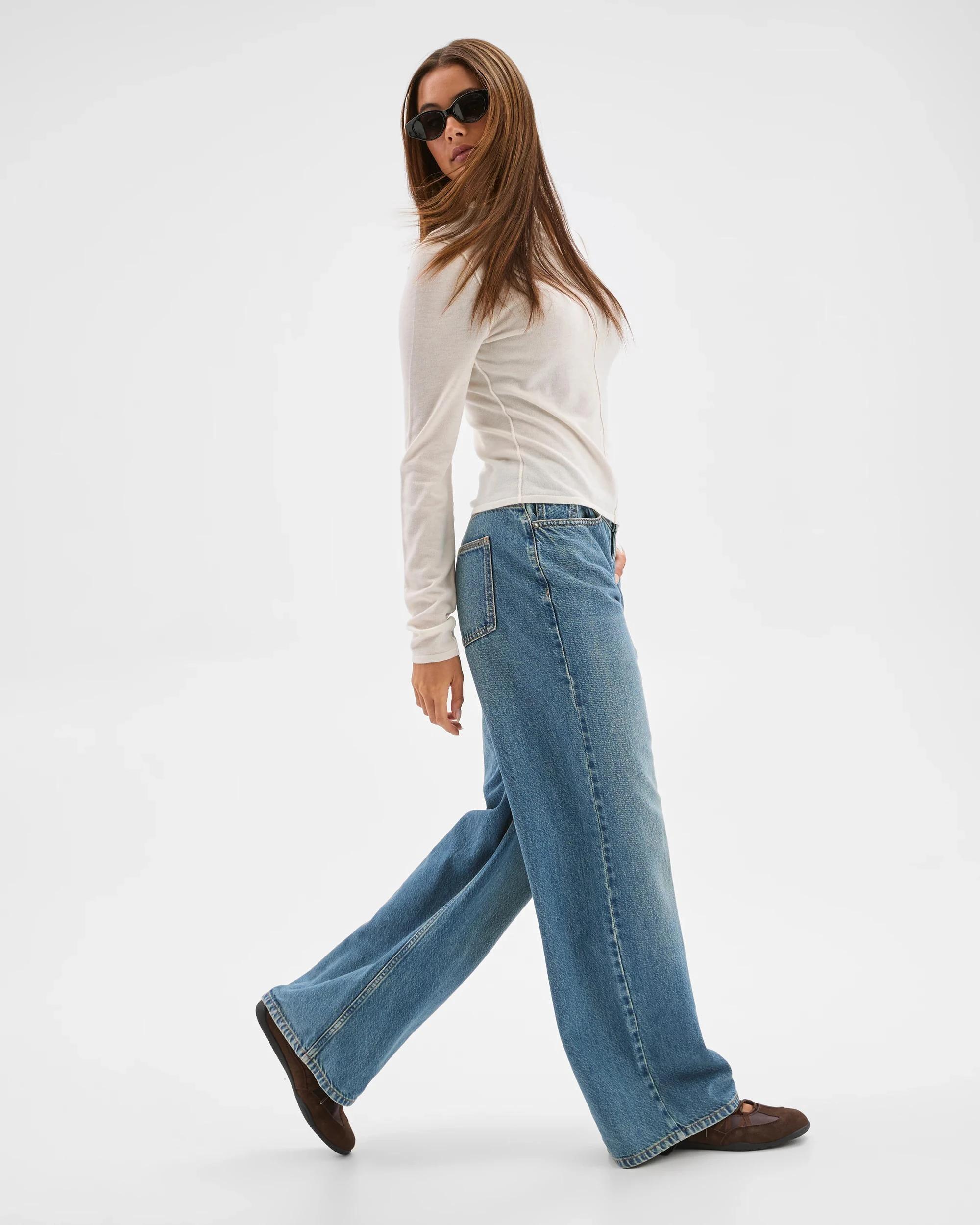 3 Lily Loves Exposed Seam Skivvy Top LIGHT CREAM, 3 of 7