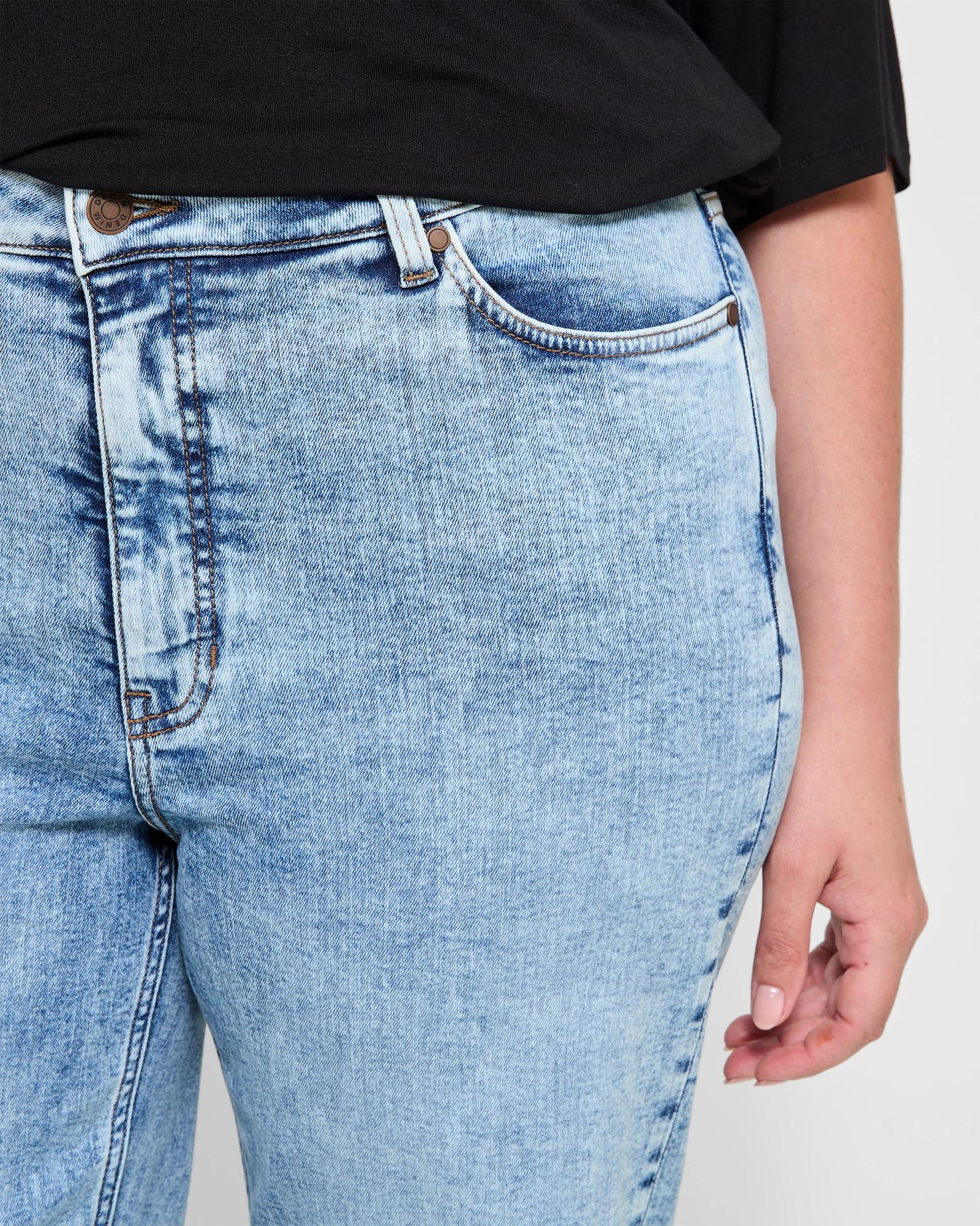 5 Target Plus Size Straight Cut Denim Jeans - Alexa DAYBREAK BLUE, 5 of 5