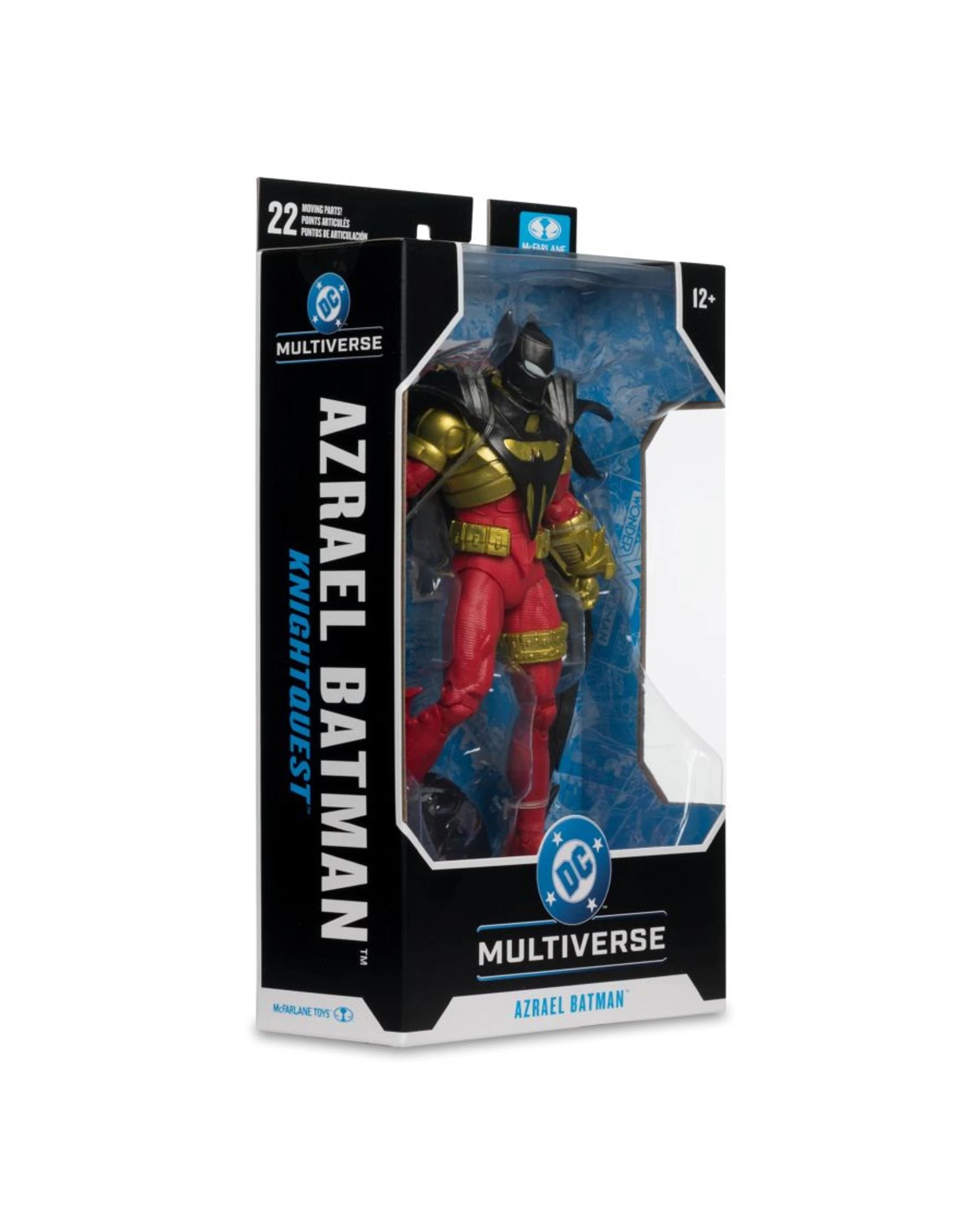 8 DC Multiverse Knightquest Azrael Batman 7 inch Action Figure, 8 of 9