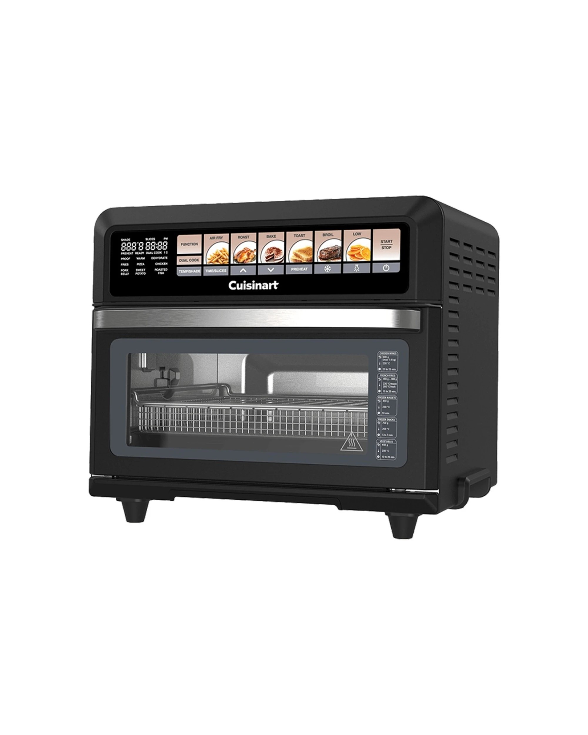 3 Cuisinart Electric Toaster Oven Air Crisp Pro 1630W Vacuum Insulated Matte - Black, 3 of 5