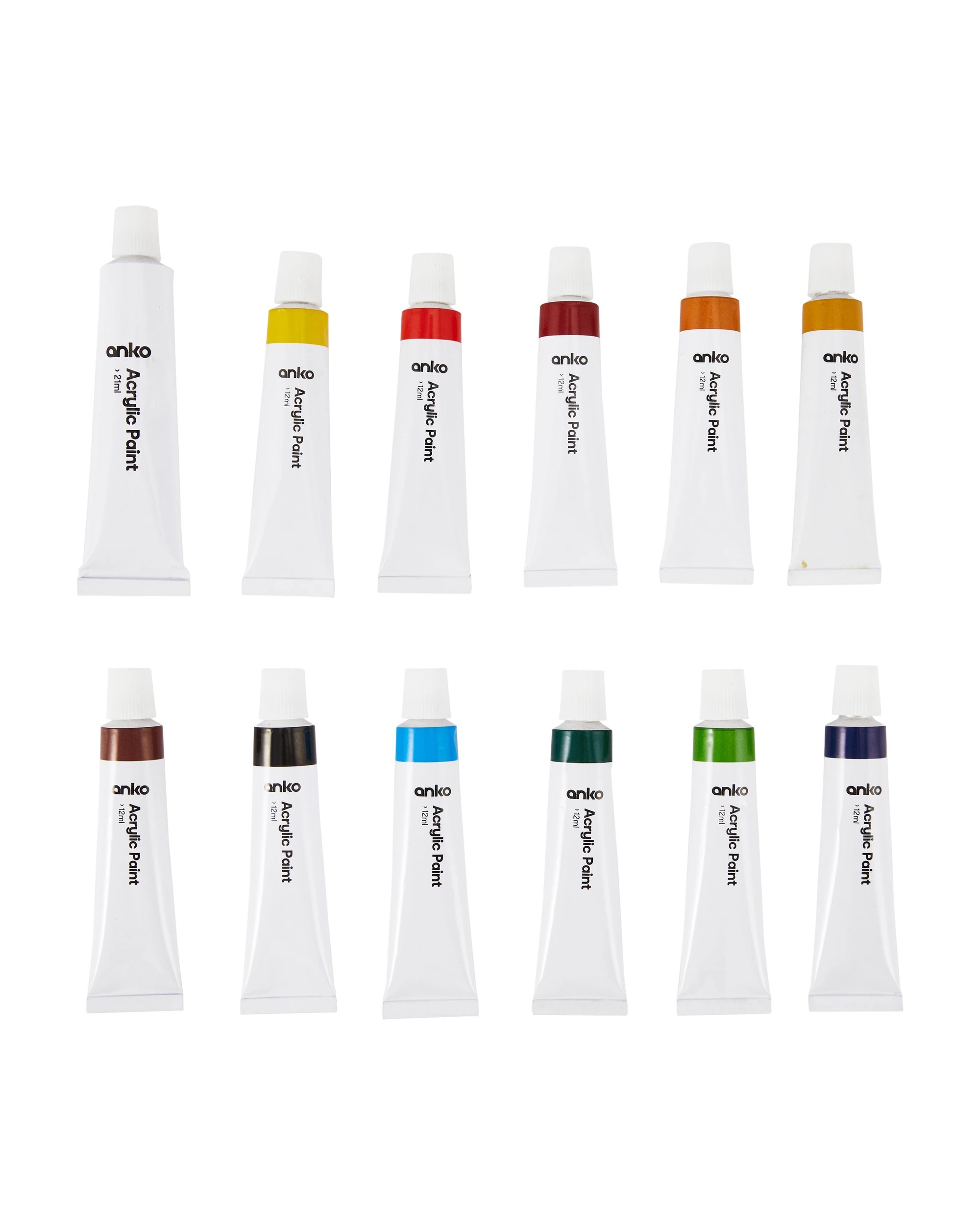 2 12 Pack Acrylic Paints, 2 of 3