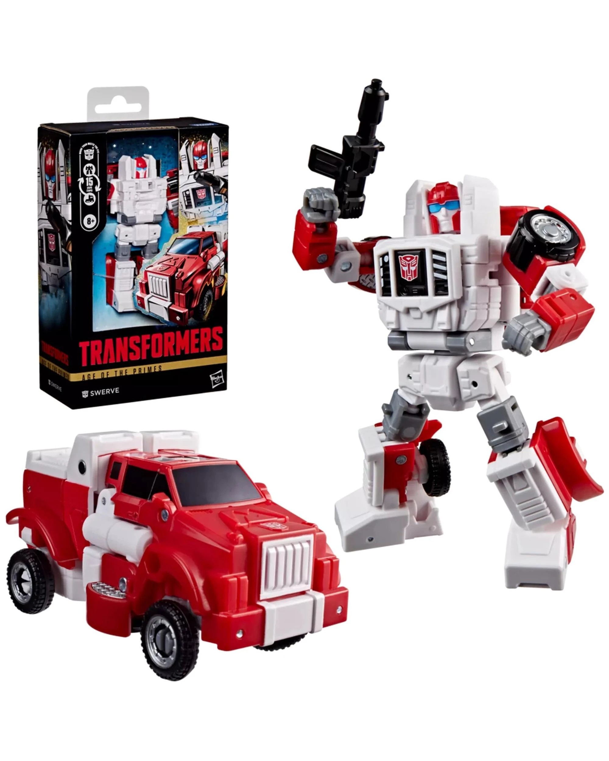 1 Transformers Age of the Primes Deluxe Class Swerve, 1 of 6