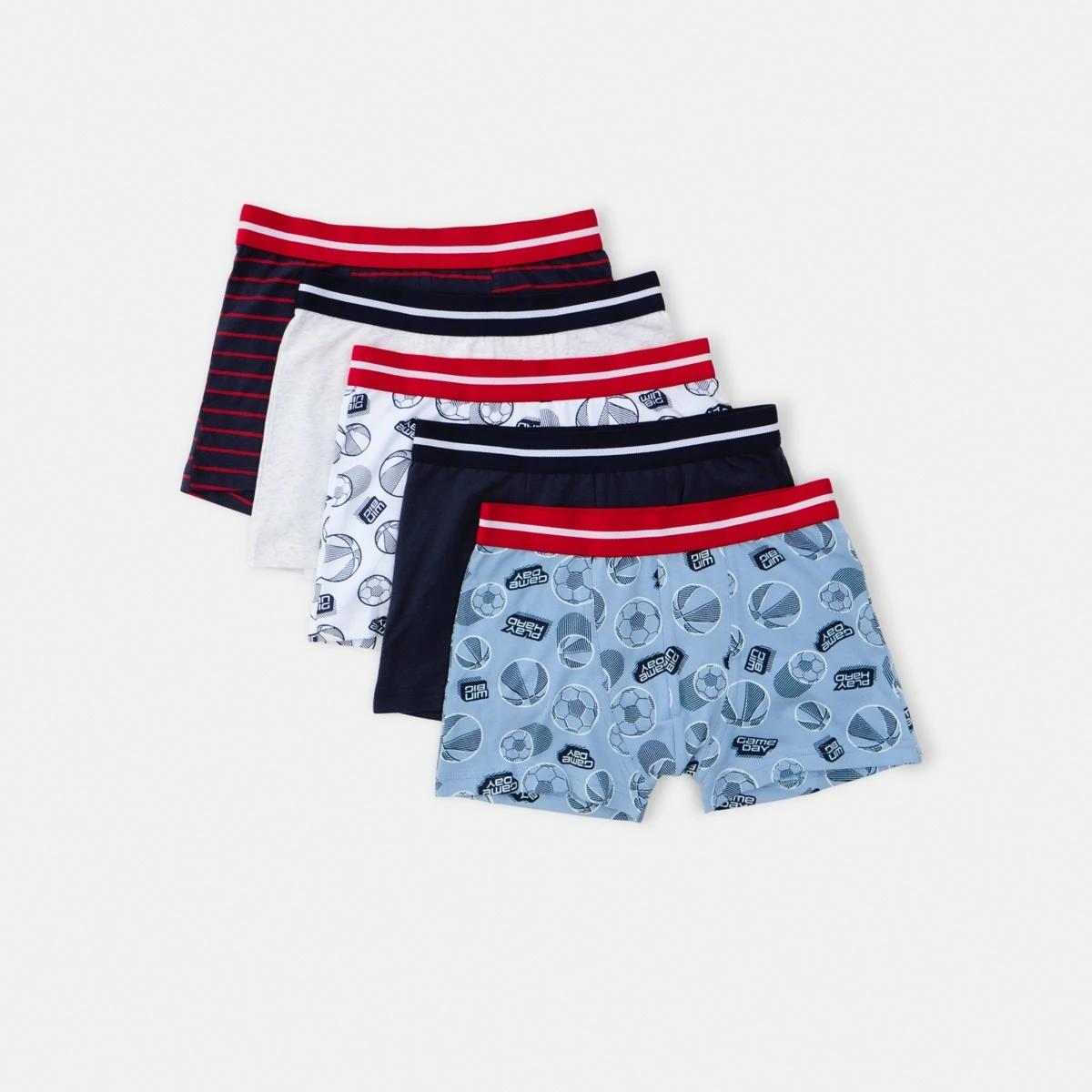 1 5 Pack Print Trunks GAME DAY, 1 of 8