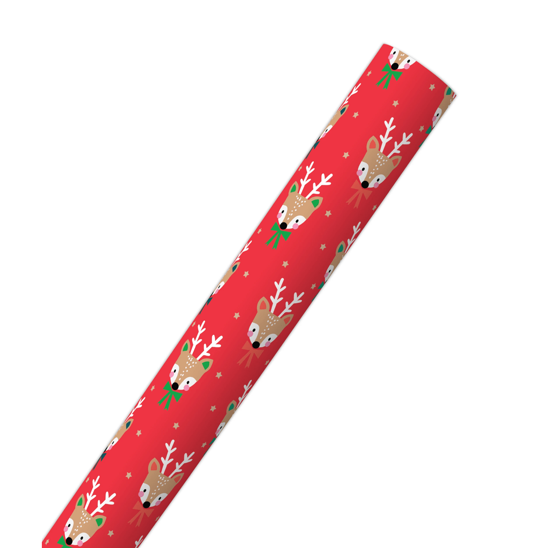 3 Hallmark Christmas Gift Wrap Roll - Deer, 3 of 3