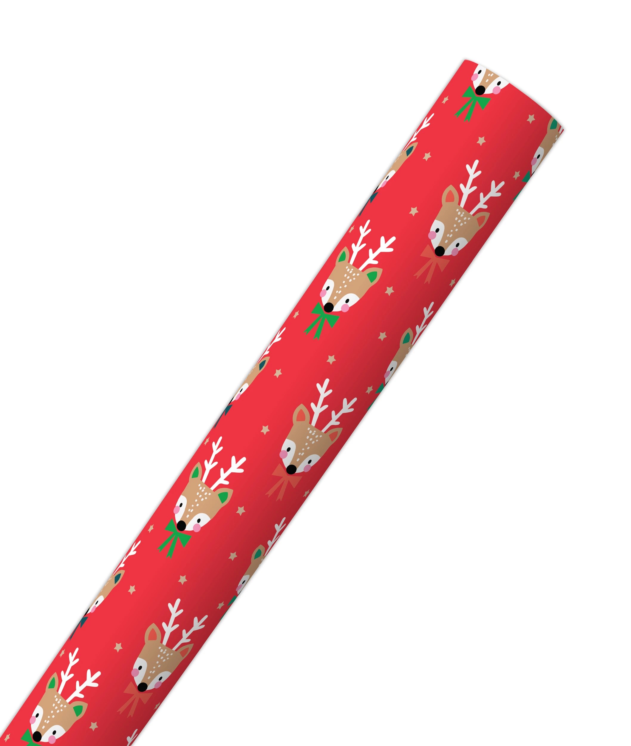 3 Hallmark Christmas Gift Wrap Roll - Deer, 3 of 3