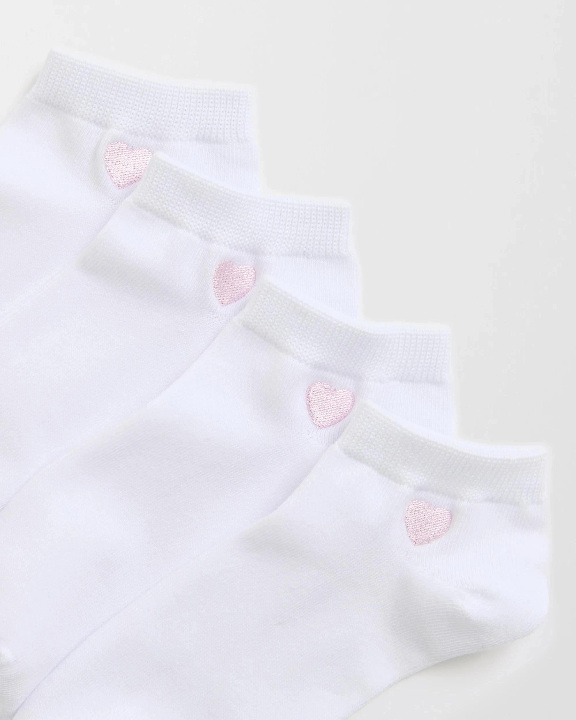 2 Target Woman Australian Cotton Blend 4 Pack Low Cut Casual Socks WHITE, 2 of 3