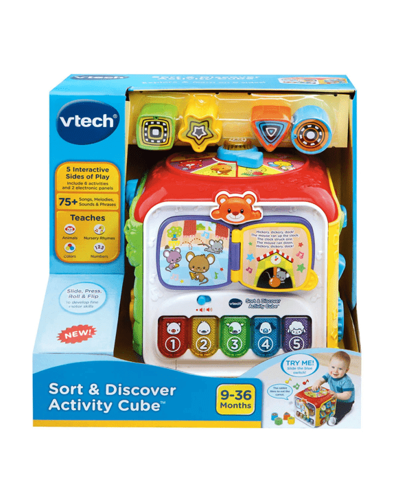 VTech Sort & Discover Activity Cube