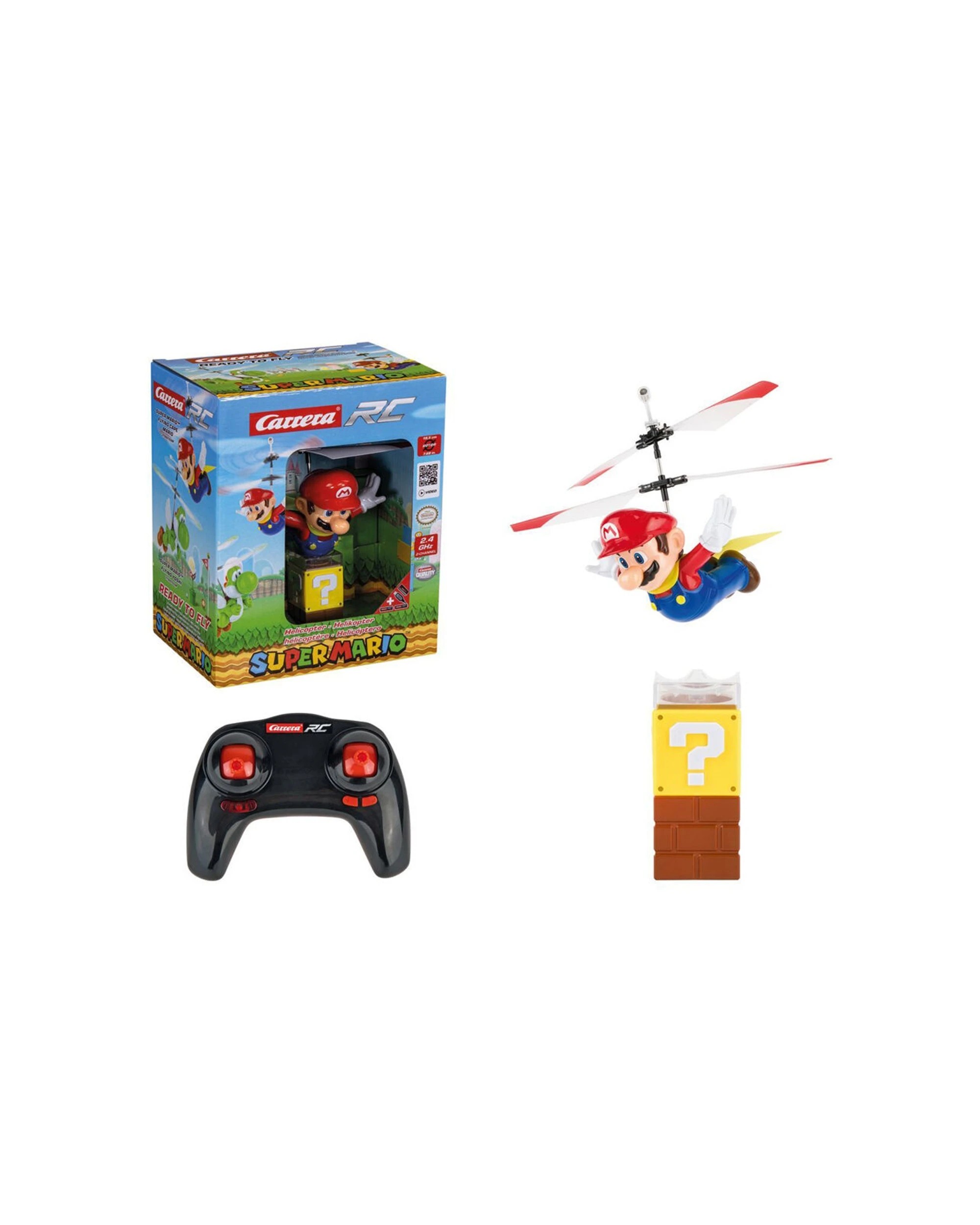 1 Carrera Nintendo Air Helicopter Super-Mario Mario RC Helicopter 2.4GHz
 - multi, 1 of 4