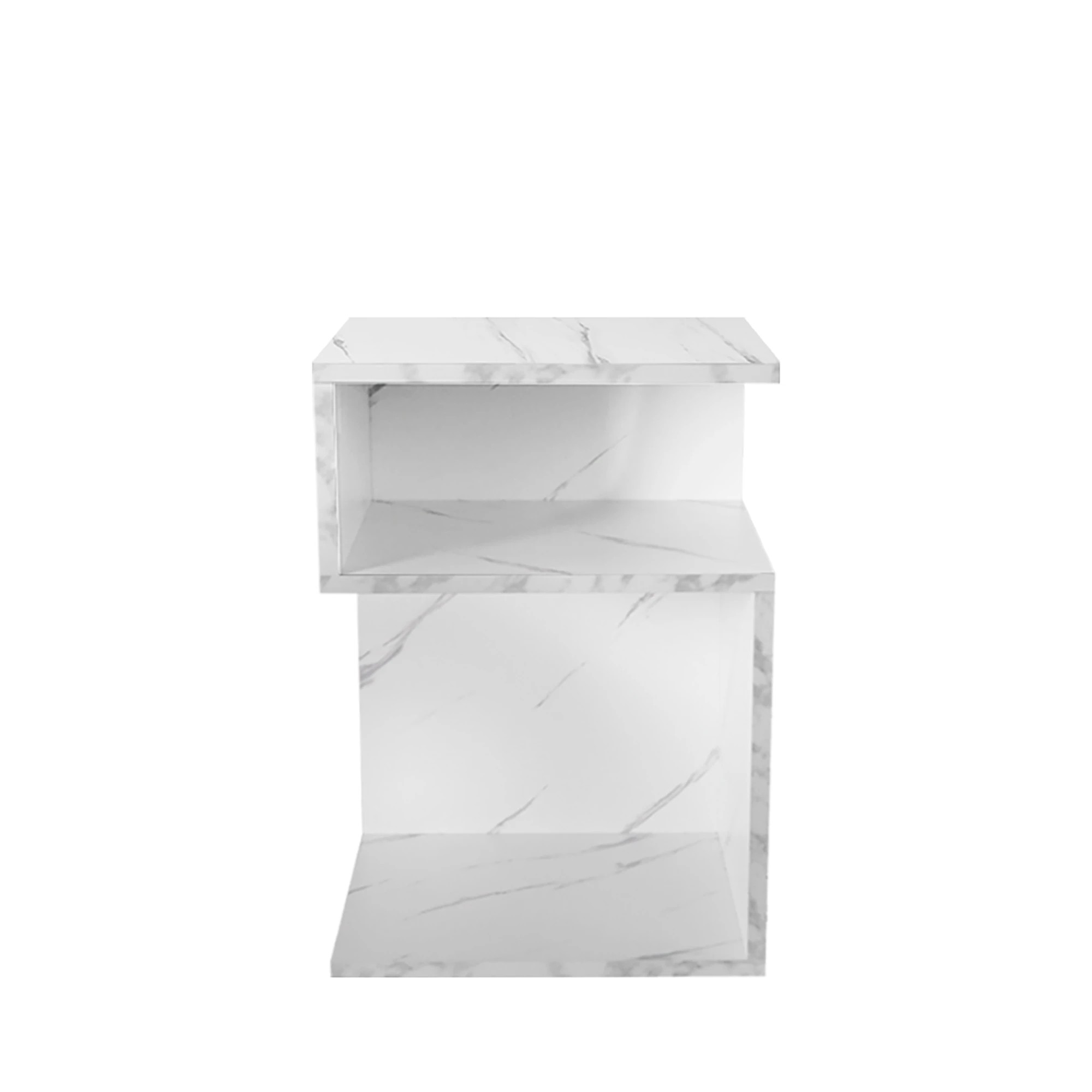 1 Levede Bedside Tables - White, 1 of 2