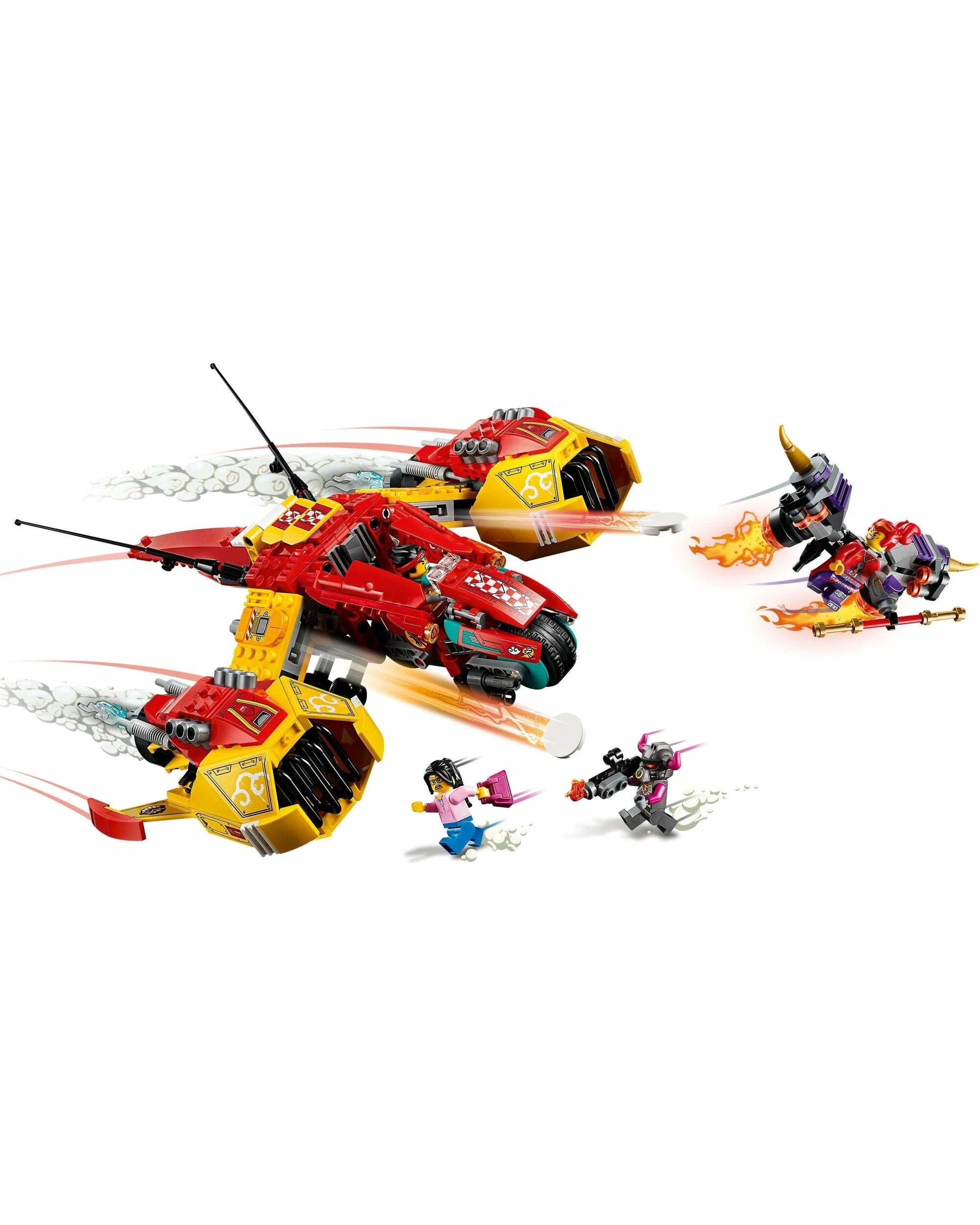 3 LEGO Monkie Kid's Series 80008 Cloud Jet, 3 of 5