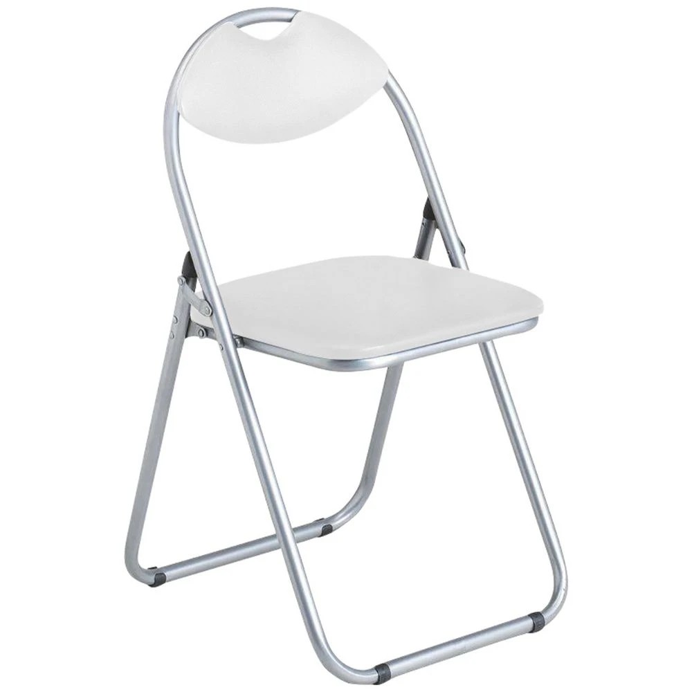 1 Keji Padded Folding Chair White, 1 of 1