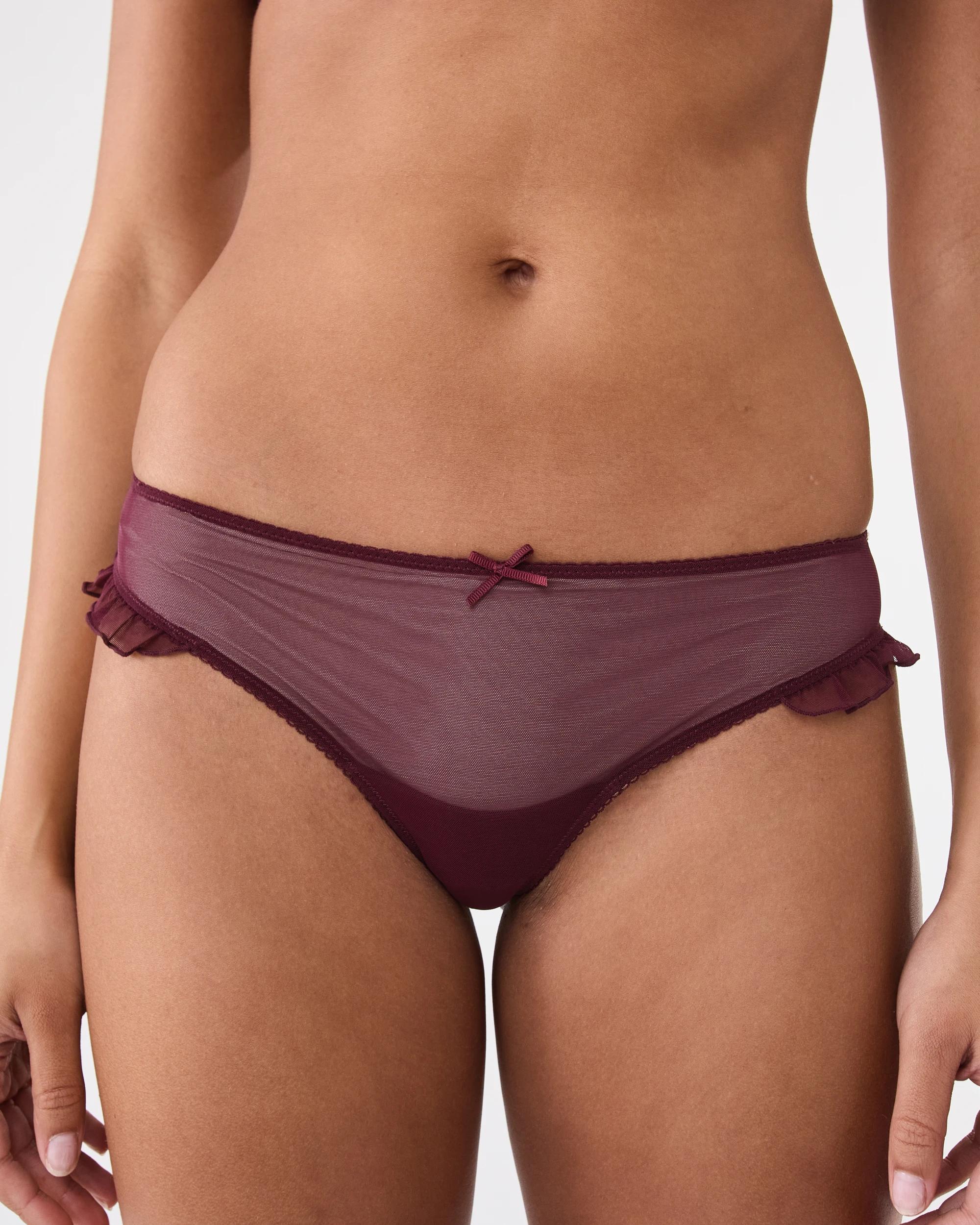 6 3 Pack Mesh G-String Briefs Western, 6 of 10