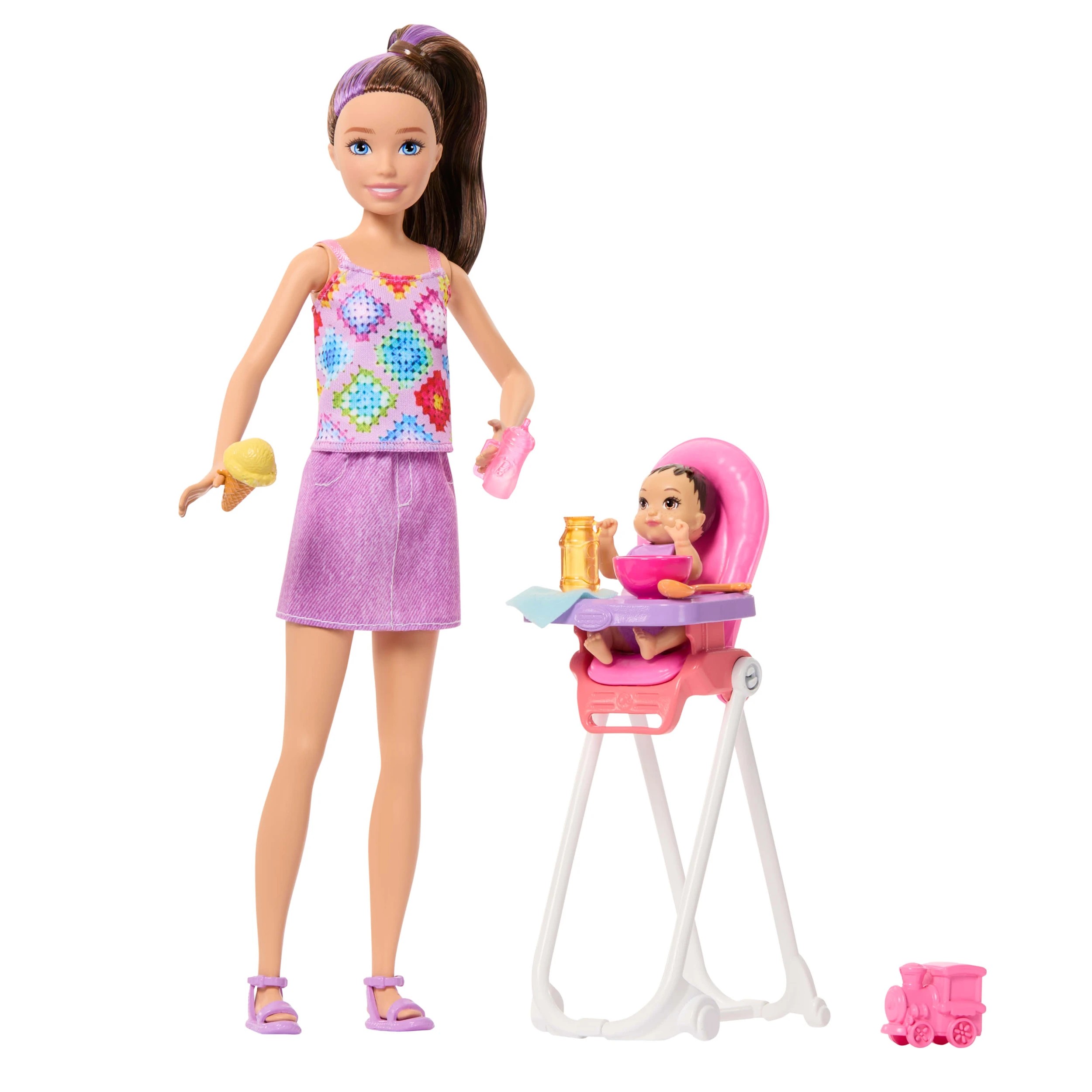 5 Barbie Family & Friends Skipper Babysitters Inc. Playset with Babysitter Doll & Accessories - Assorted, 5 of 5