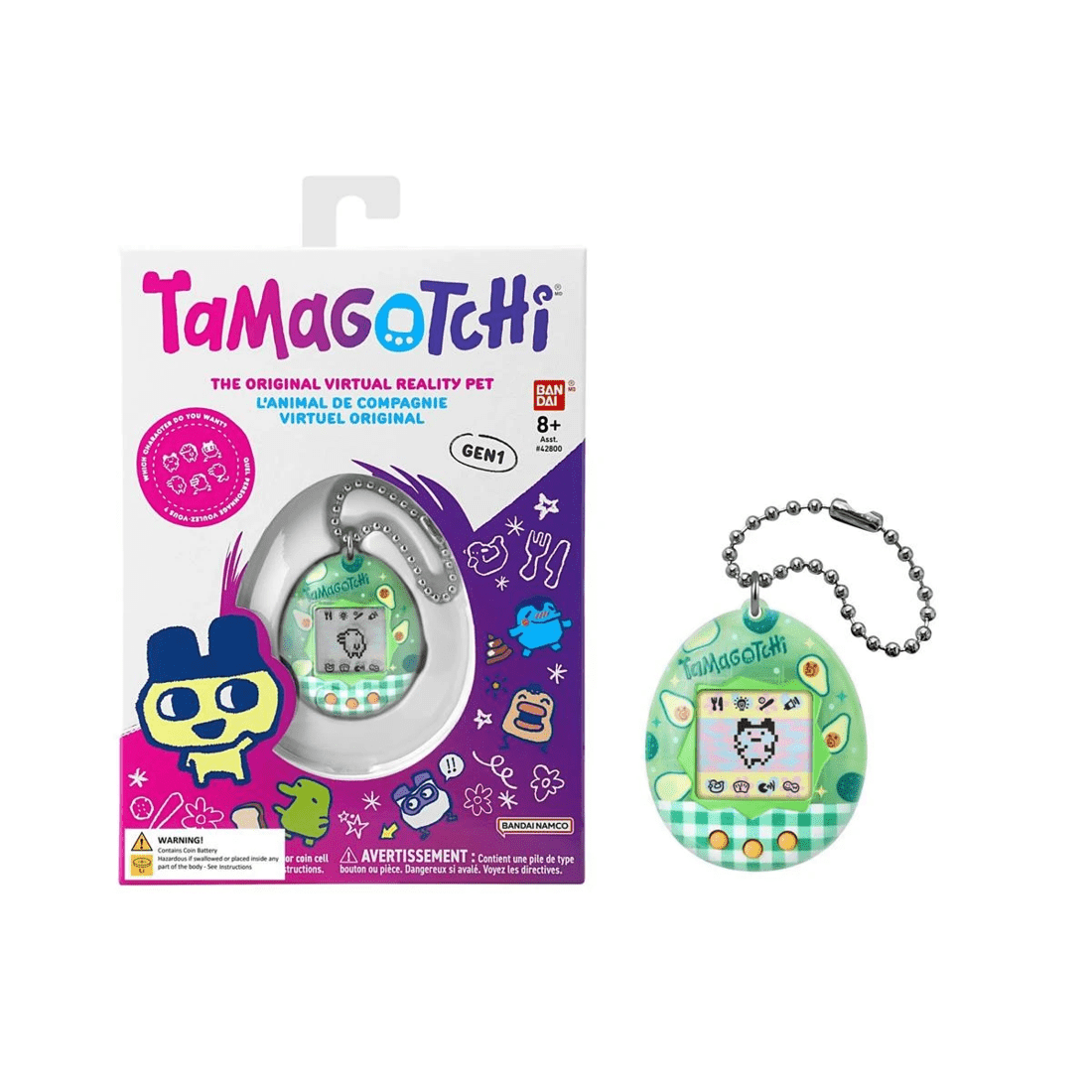 2 Tamagotchi The Original Virtual Reality Pet - Assorted, 2 of 7