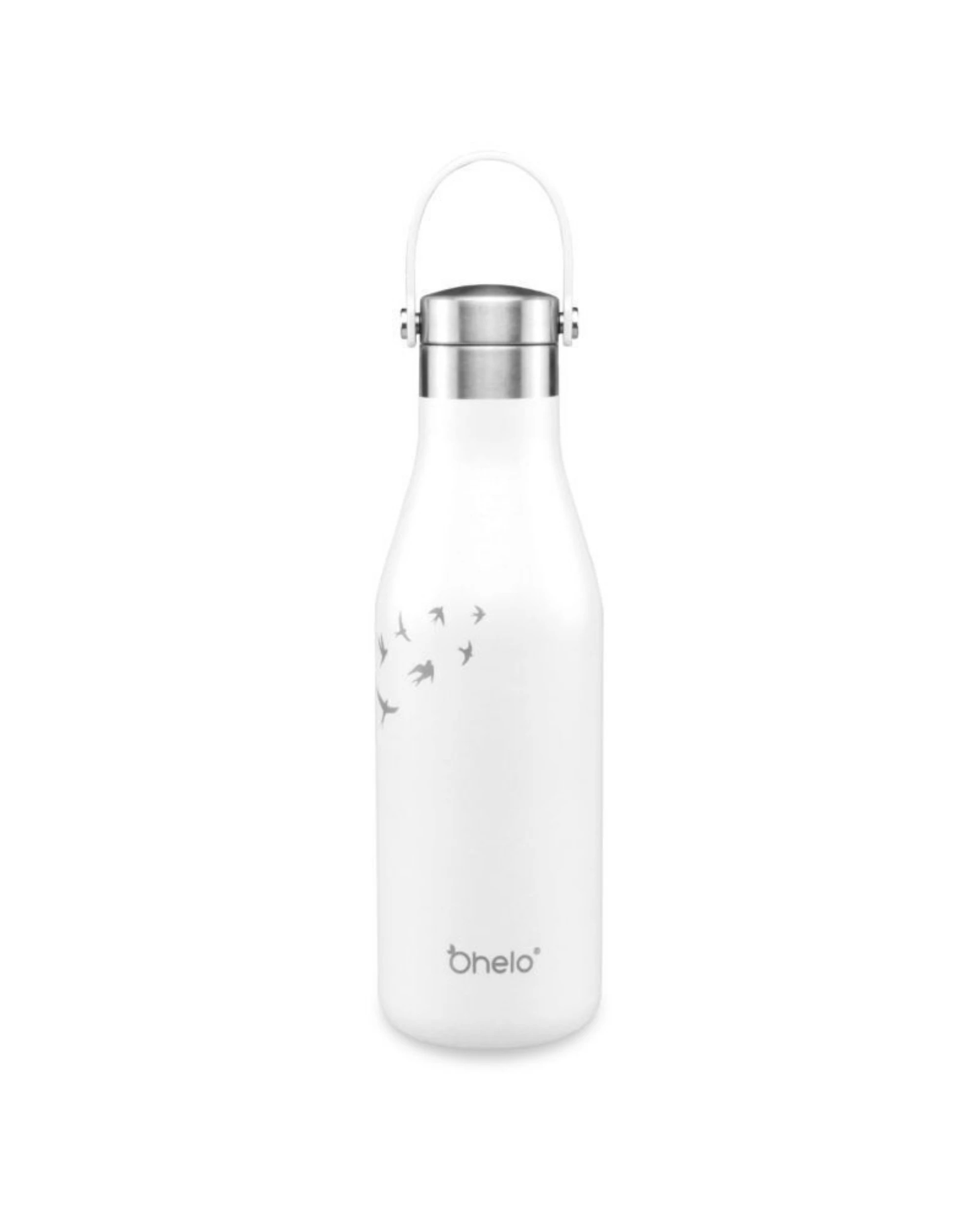 2 O'Helo Bottle & Tumbler With Etched Swallow - White, 2 of 4