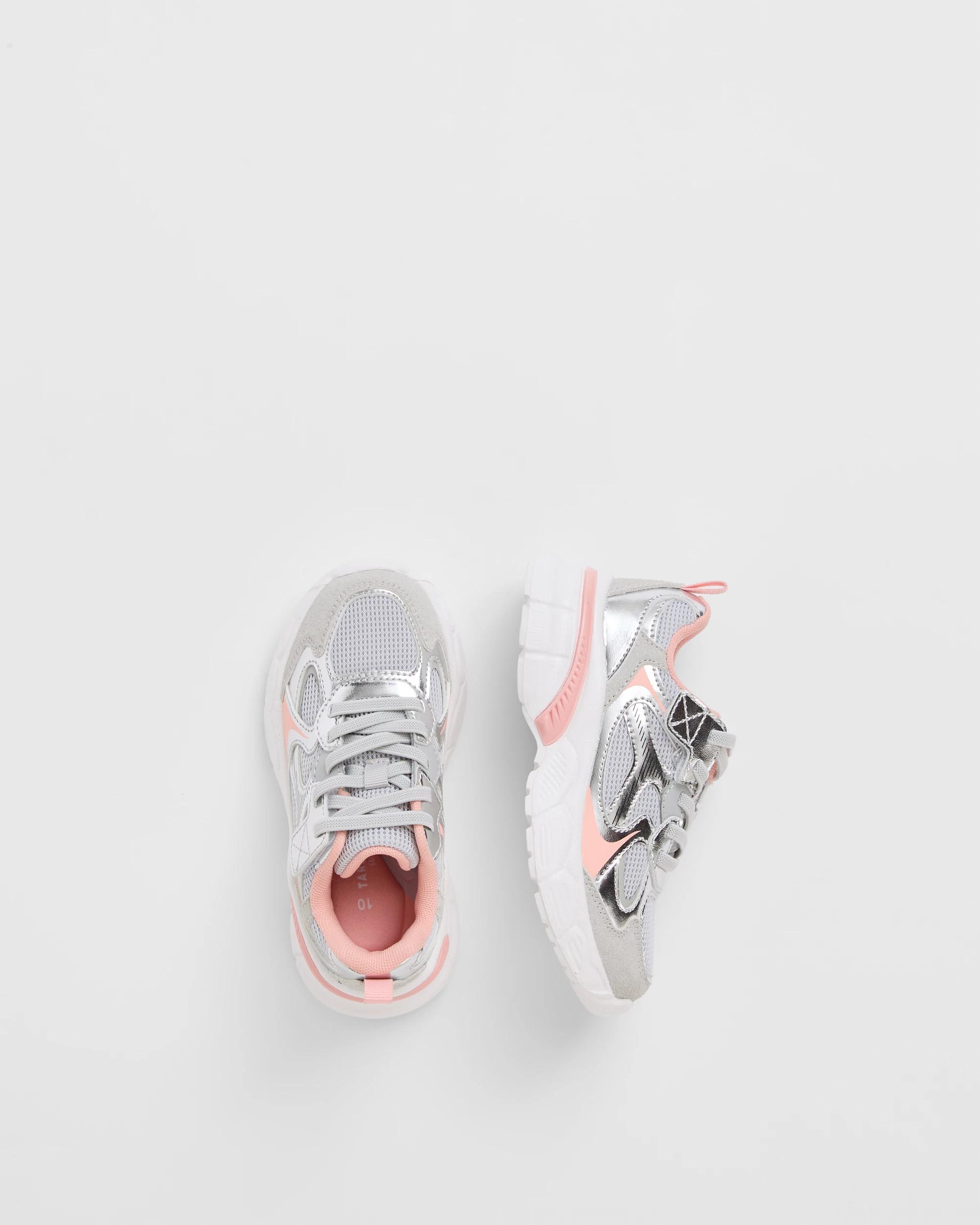 3 Target Kids Mesh Trend Sneakers GREY, 3 of 3