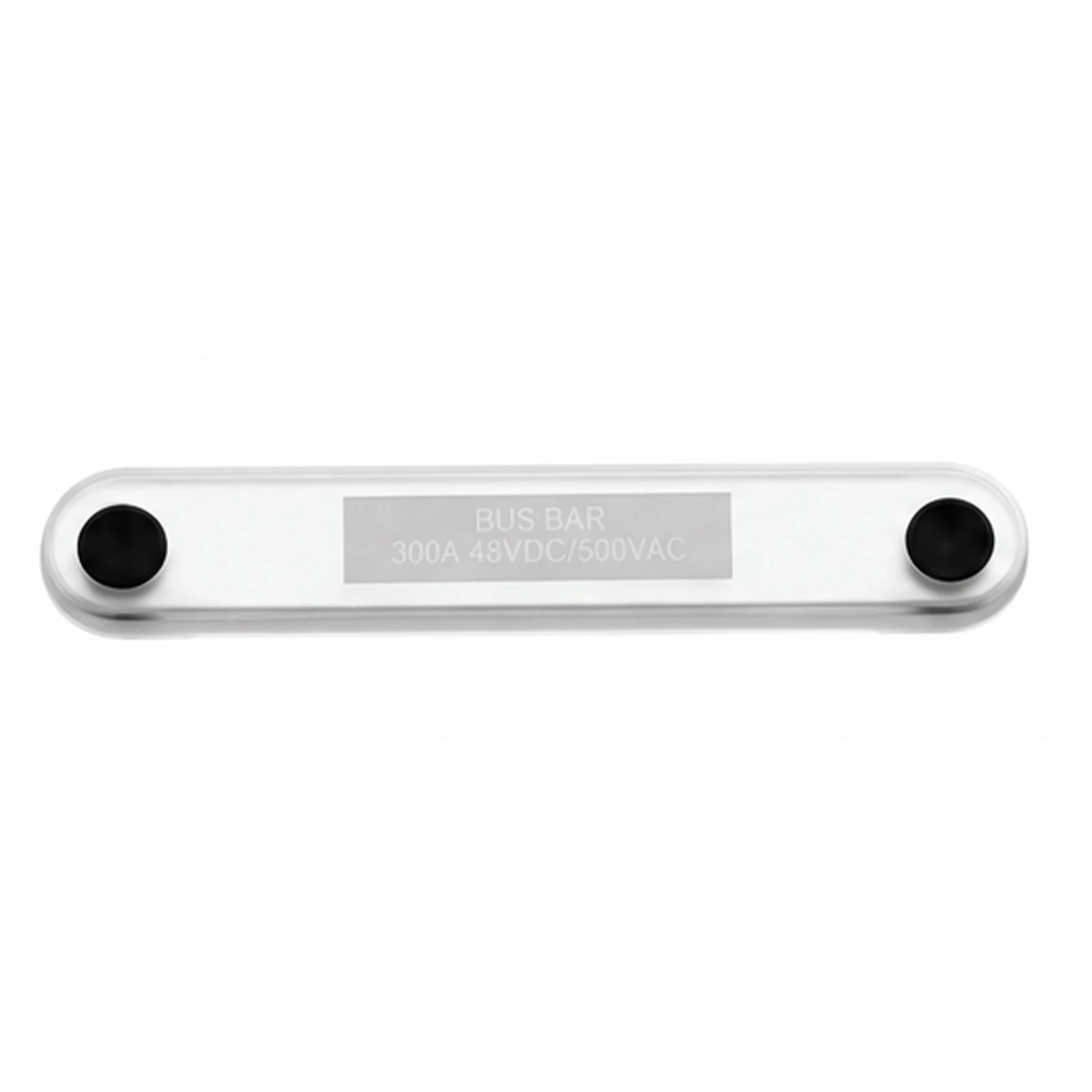 2 VoltX 300A 6-Gang M8 Bus Bar, Red, 12V Power Distribution, 2 of 10